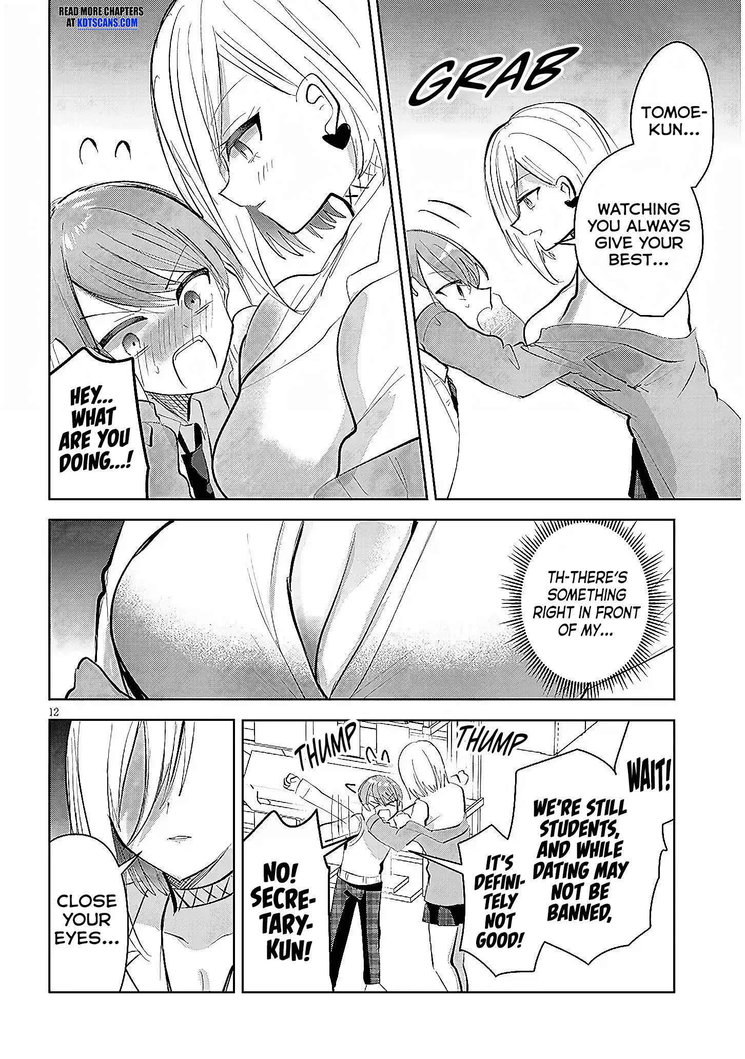 Kotowarenai Kaichou wa Tomoe-kun ni Dake shite Agetai Chapter 11 - Page 13