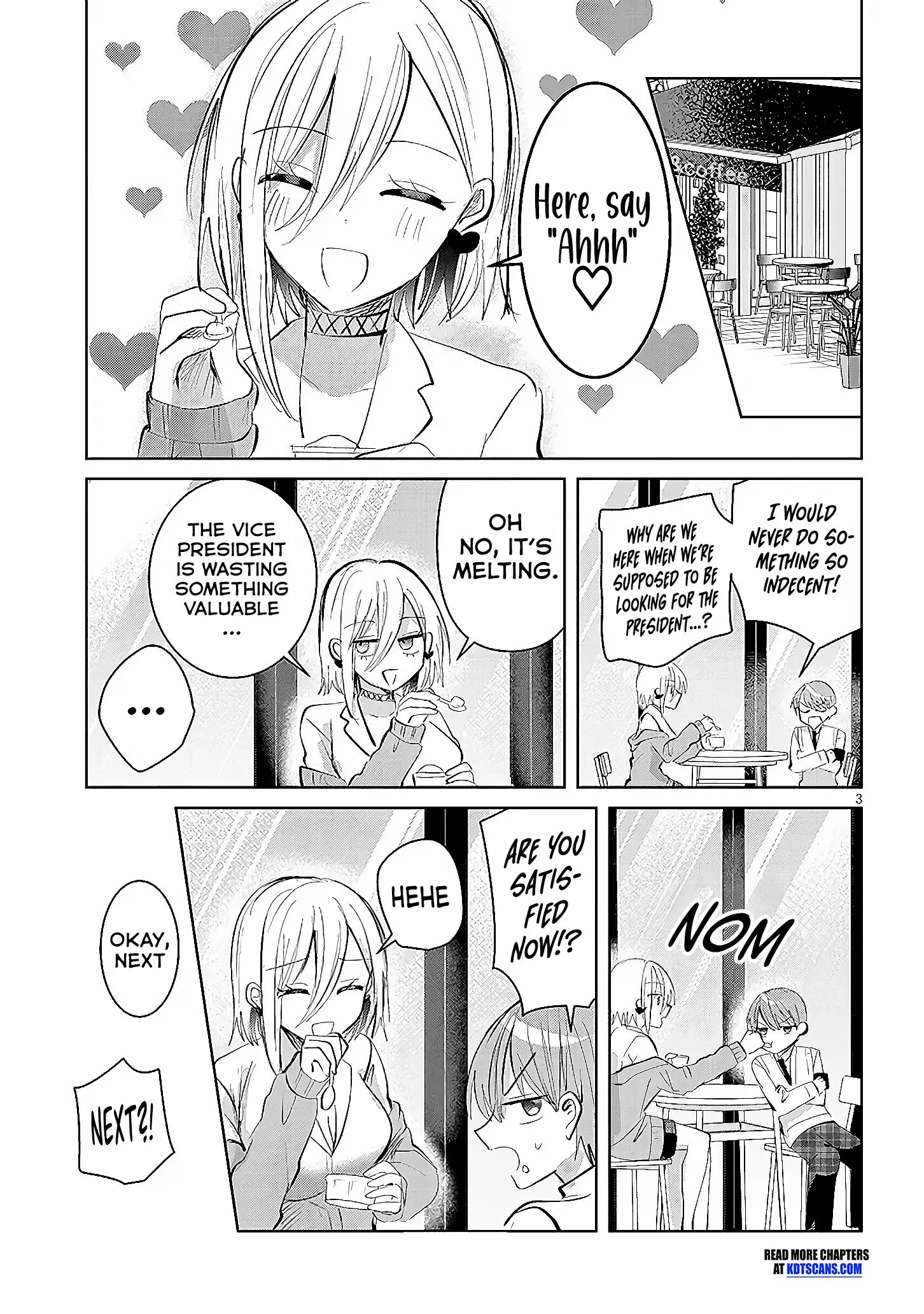 Kotowarenai Kaichou wa Tomoe-kun ni Dake shite Agetai Chapter 11 - Page 4