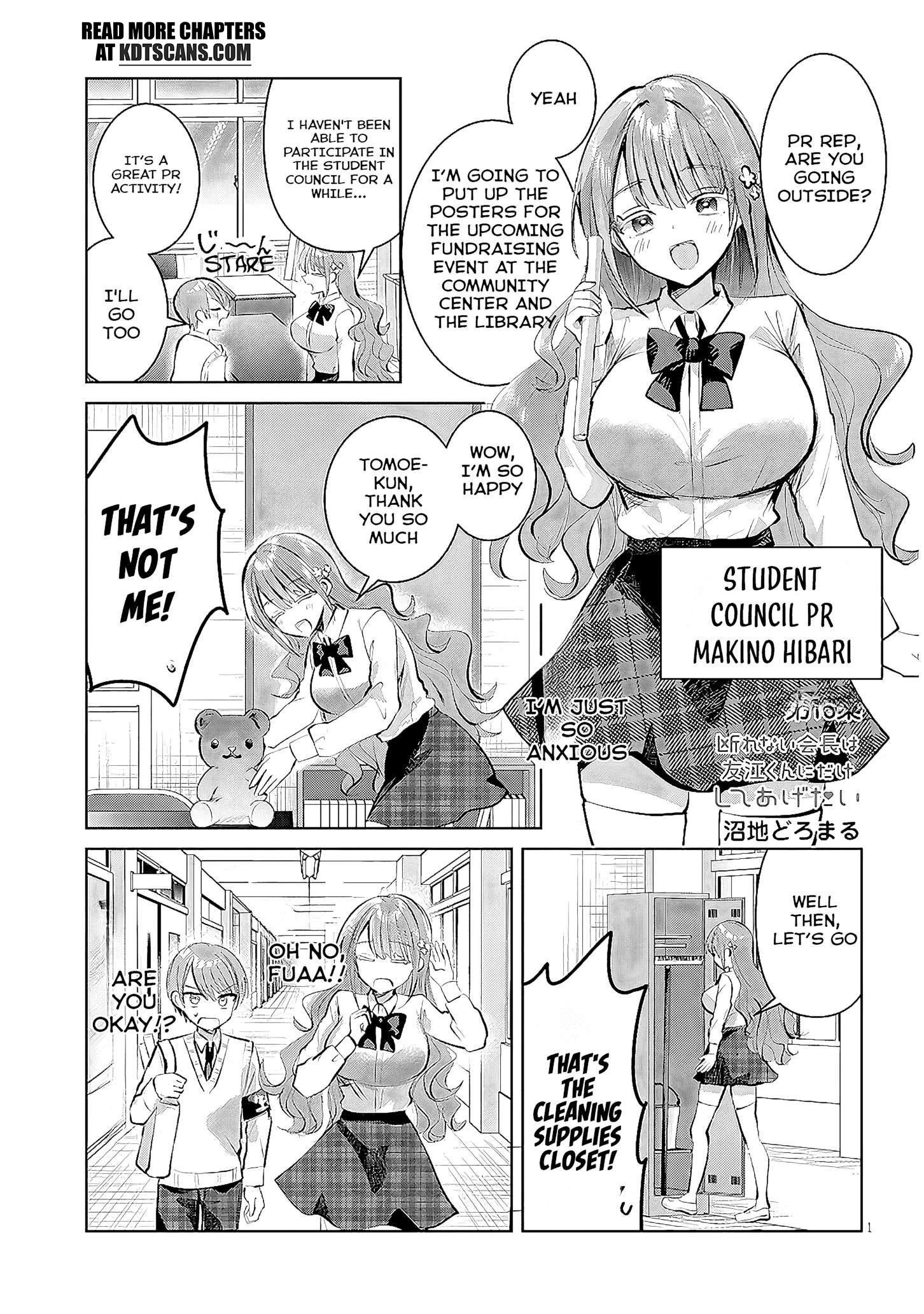 Kotowarenai Kaichou wa Tomoe-kun ni Dake shite Agetai Chapter 13 - Page 2