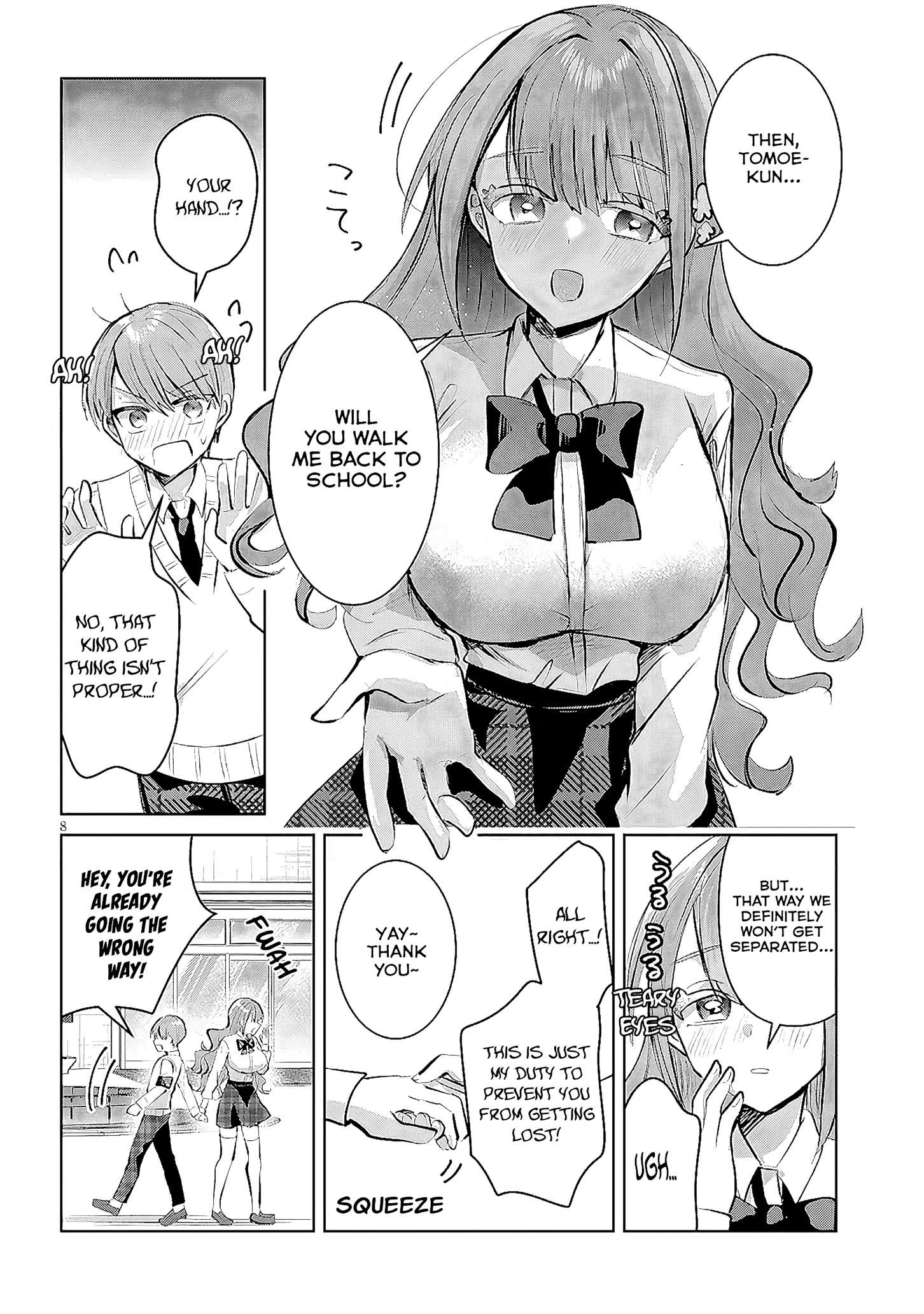 Kotowarenai Kaichou wa Tomoe-kun ni Dake shite Agetai Chapter 13 - Page 9