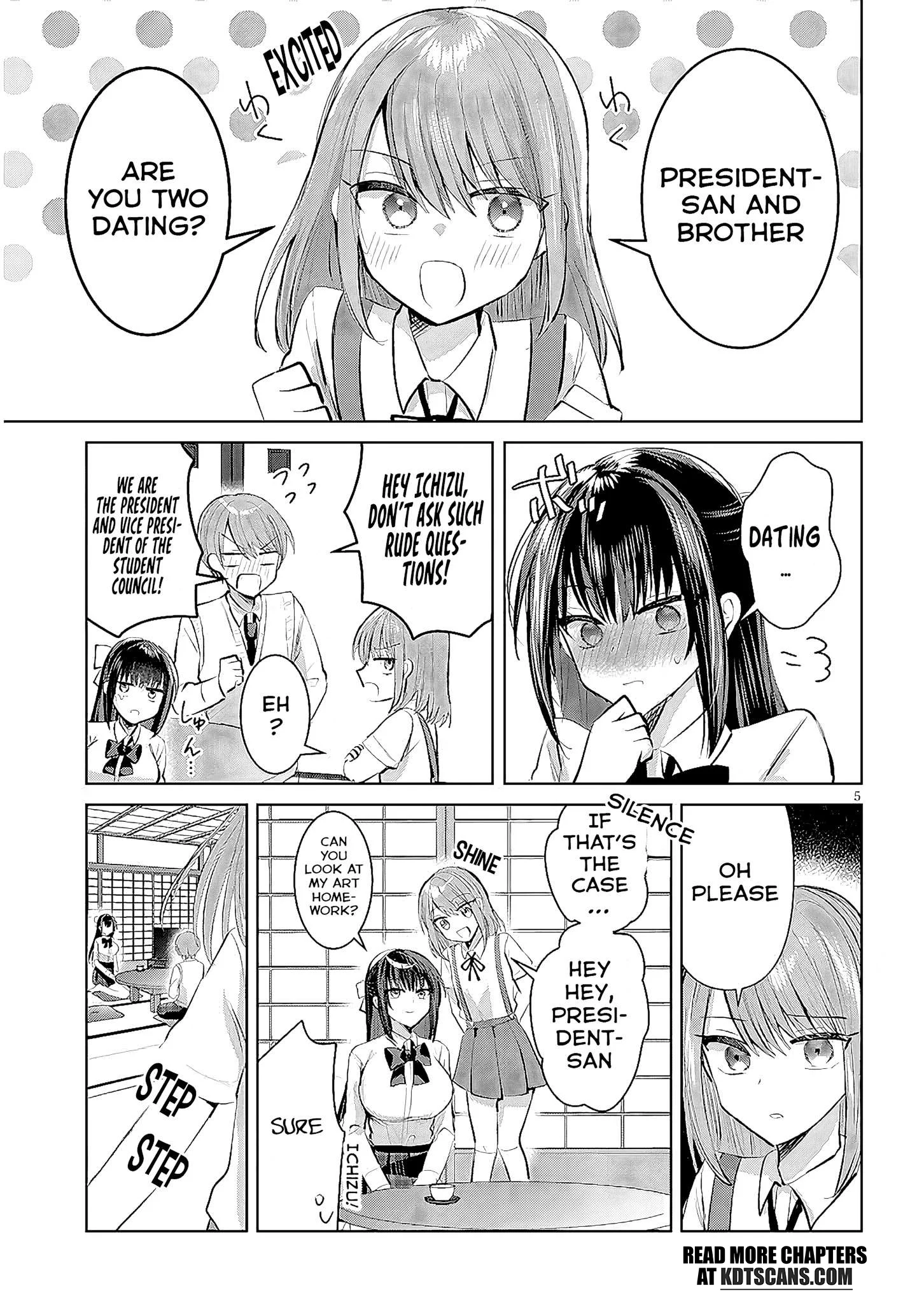 Kotowarenai Kaichou wa Tomoe-kun ni Dake shite Agetai Chapter 14 - Page 6