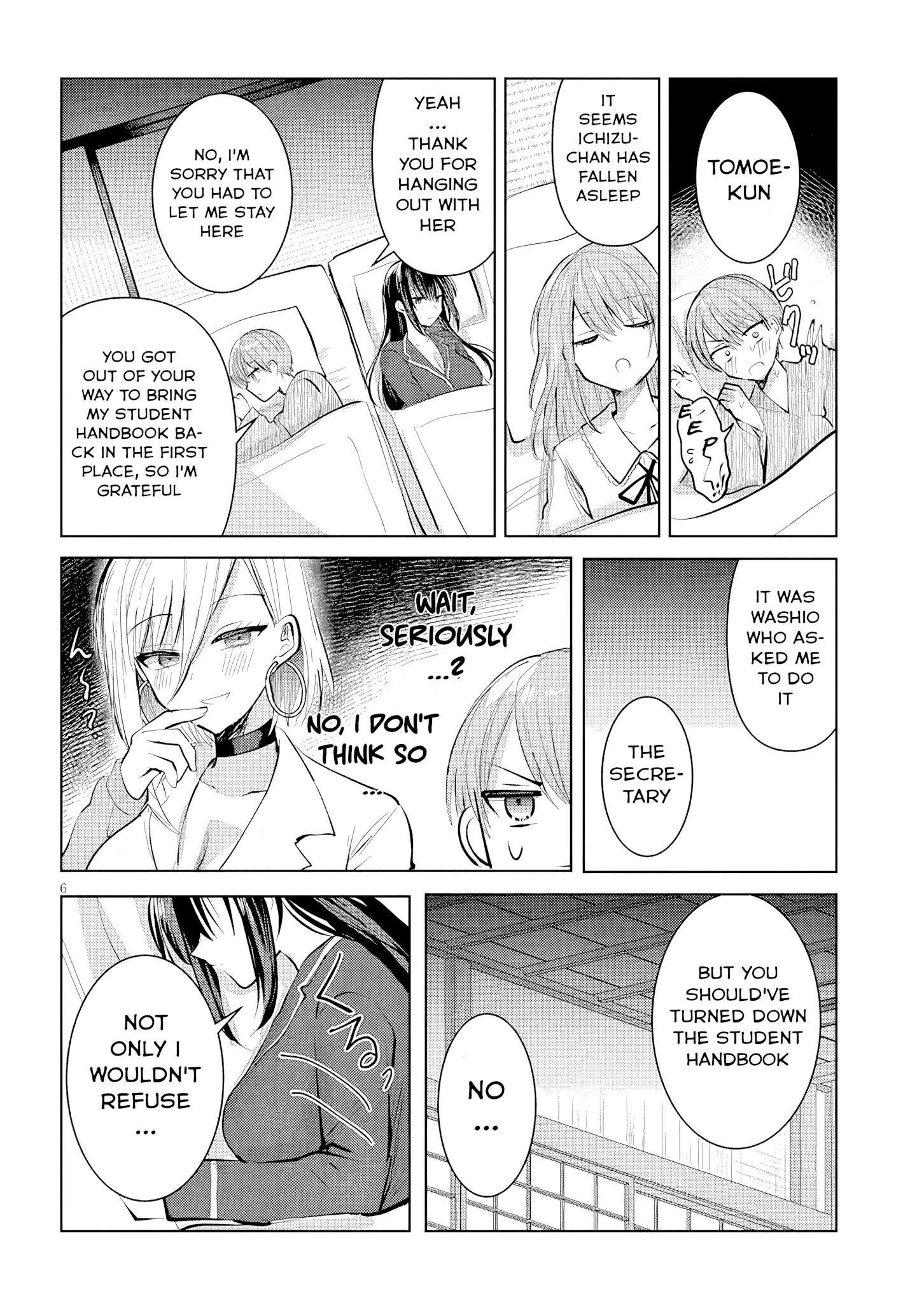 Kotowarenai Kaichou wa Tomoe-kun ni Dake shite Agetai Chapter 15 - Page 7