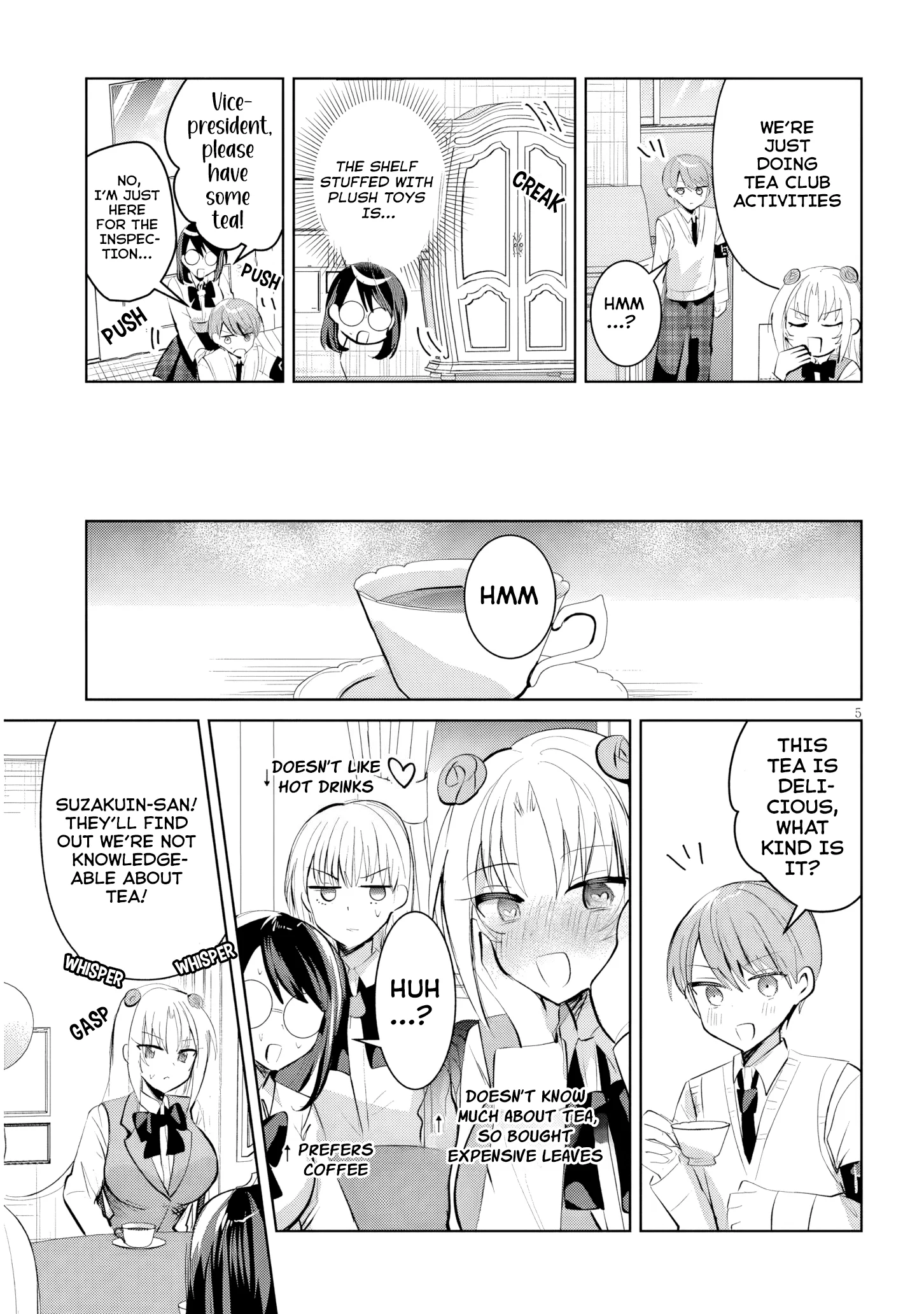 Kotowarenai Kaichou wa Tomoe-kun ni Dake shite Agetai Chapter 16 - Page 6
