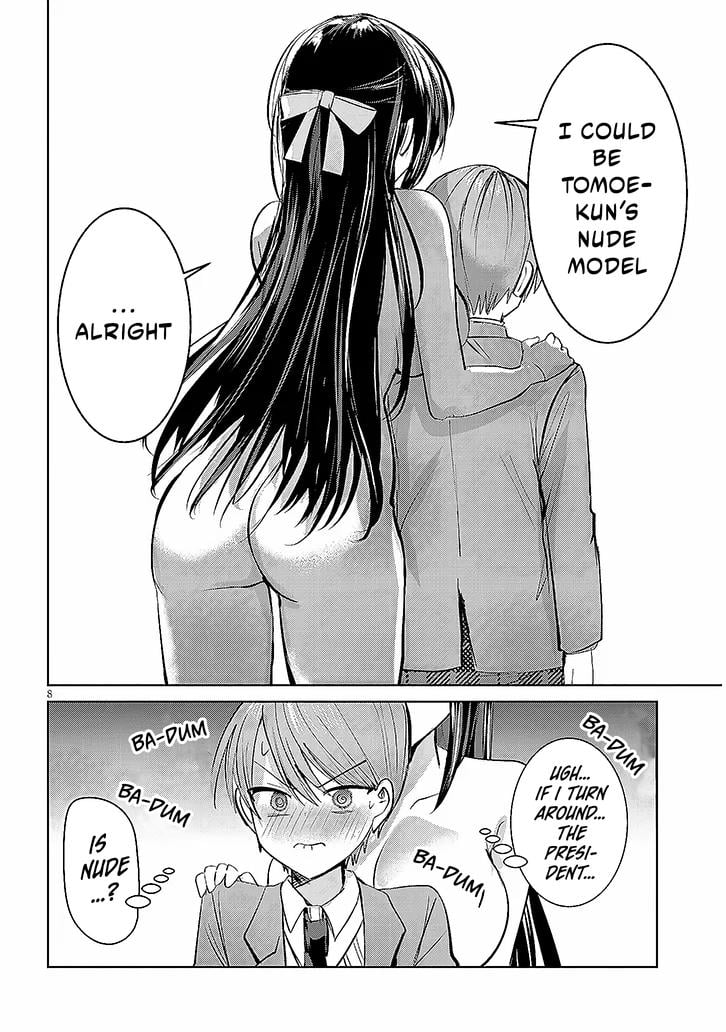 Kotowarenai Kaichou wa Tomoe-kun ni Dake shite Agetai Chapter 3 - Page 9