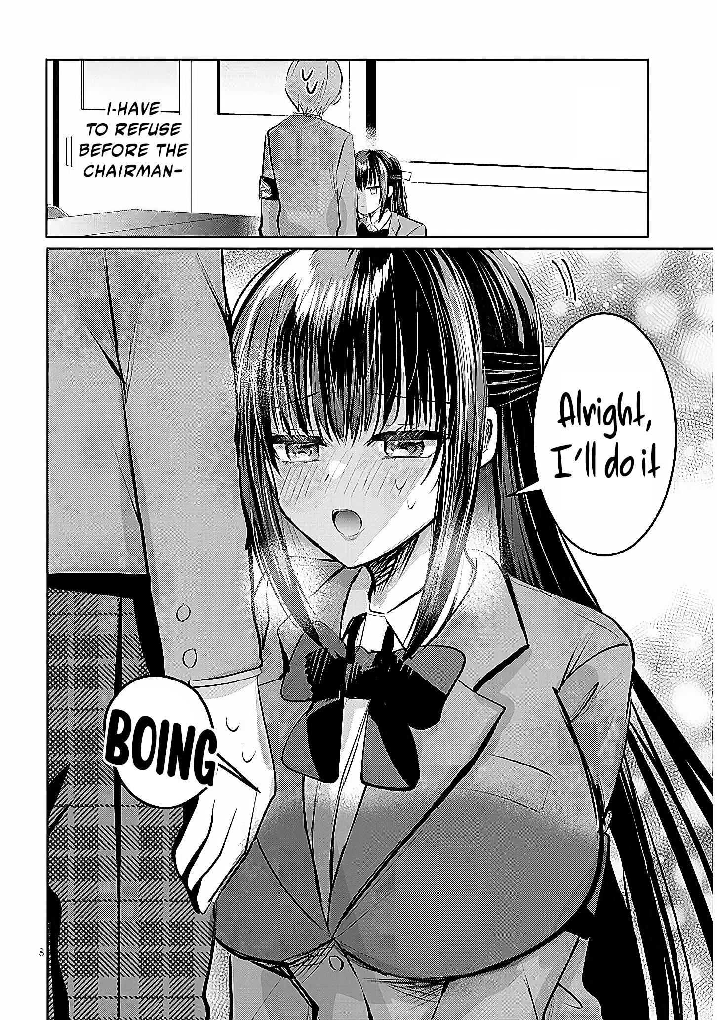 Kotowarenai Kaichou wa Tomoe-kun ni Dake shite Agetai Chapter 5 - Page 9