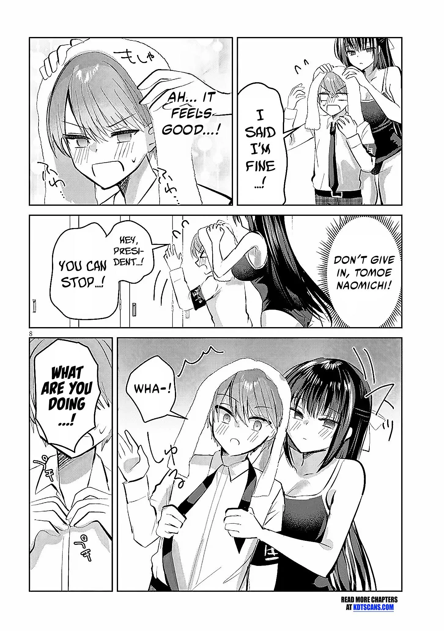 Kotowarenai Kaichou wa Tomoe-kun ni Dake shite Agetai Chapter 6 - Page 9