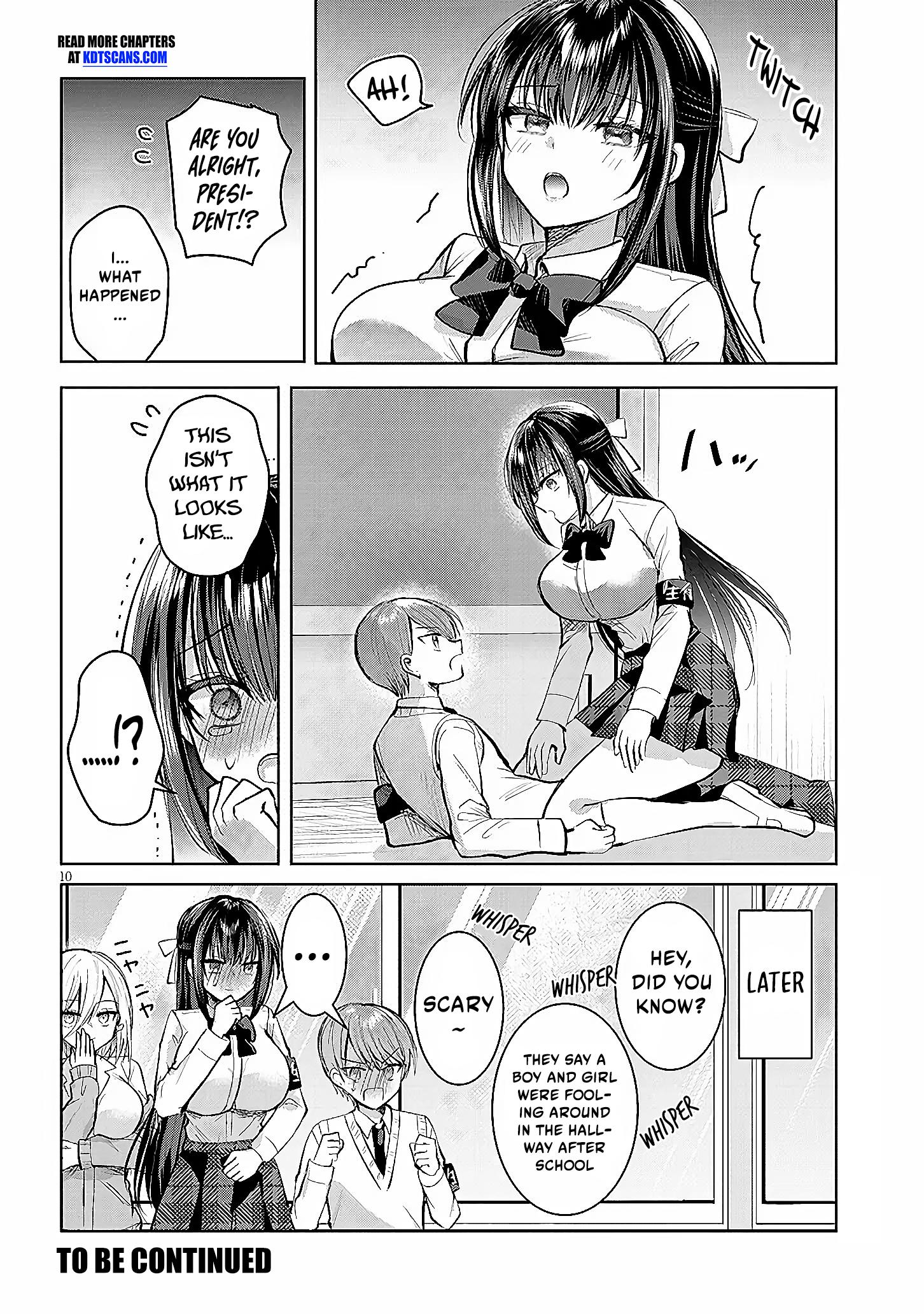 Kotowarenai Kaichou wa Tomoe-kun ni Dake shite Agetai Chapter 7 - Page 11