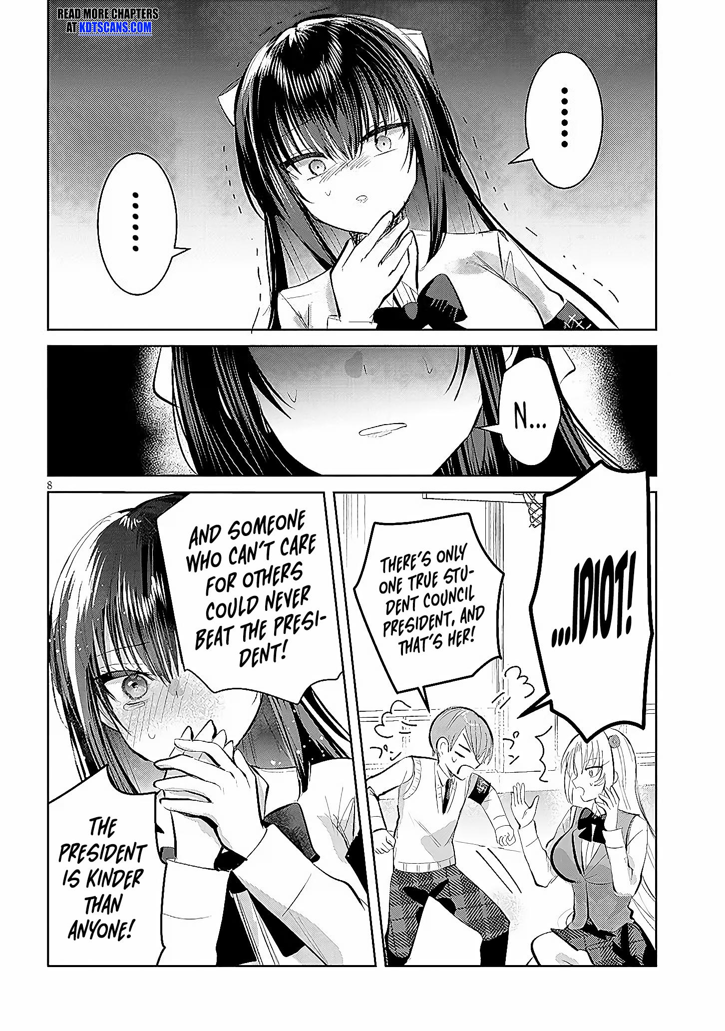 Kotowarenai Kaichou wa Tomoe-kun ni Dake shite Agetai Chapter 8 - Page 9