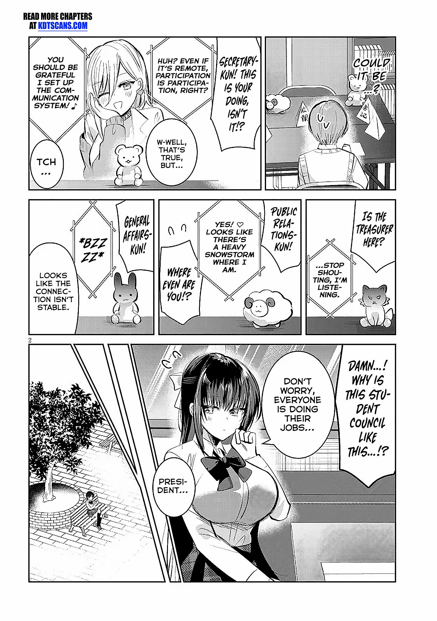 Kotowarenai Kaichou wa Tomoe-kun ni Dake shite Agetai Chapter 9 - Page 3
