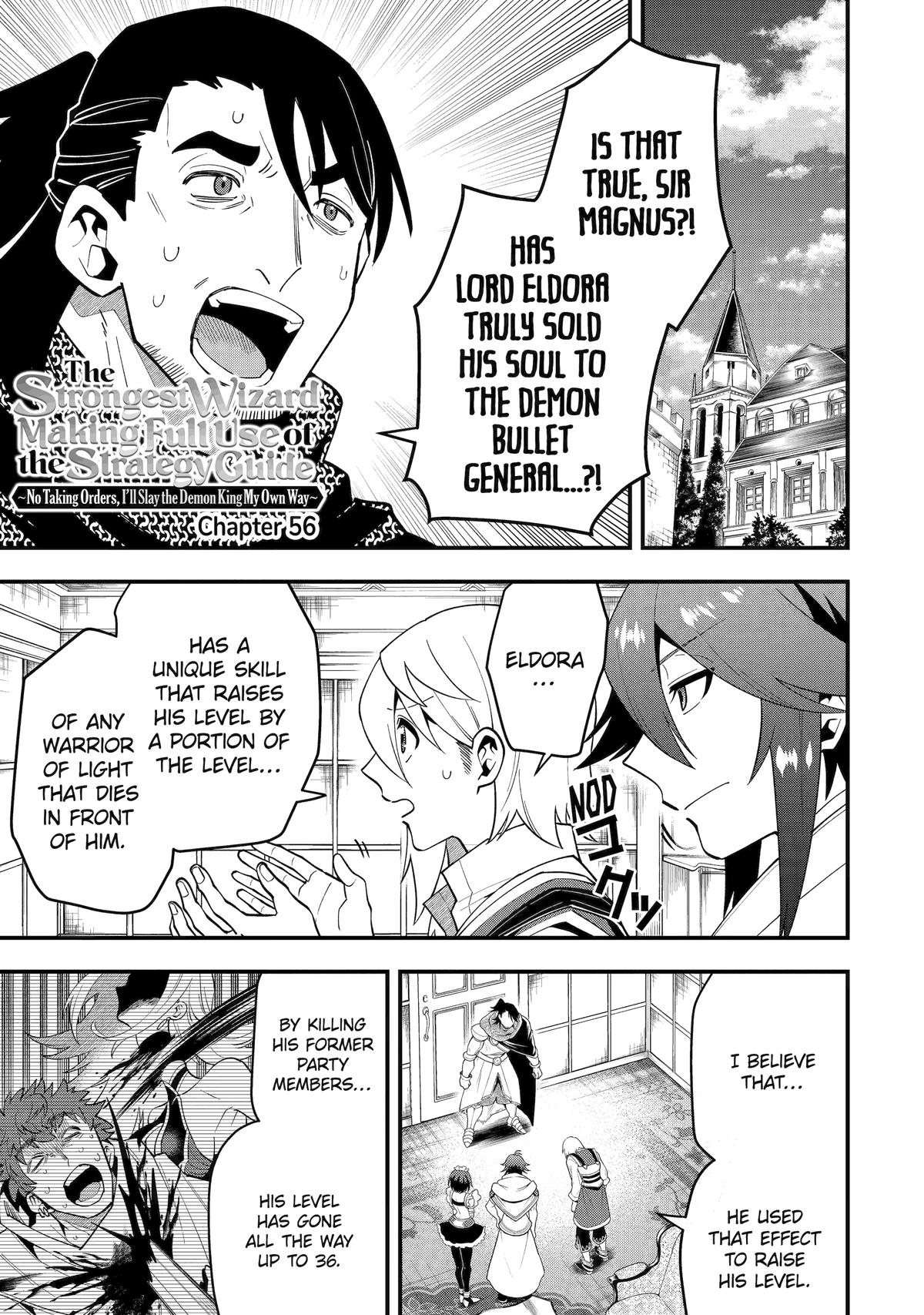Kouryakuhon o Kushi Suru Saikyou no Mahoutsukai ~ meirei to wa Iwa Senai Oreryuu Mao Tobatsu Saizen Ruuto ~ Chapter 56 - Page 1