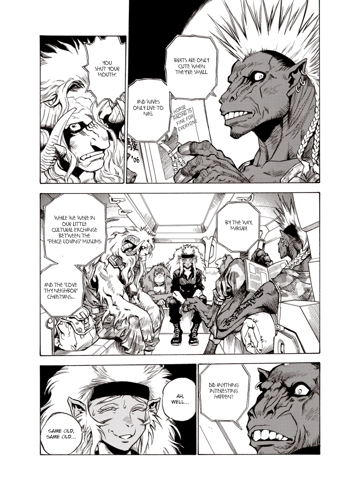 Kouya ni Kemono Doukokusu Chapter 27 - Page 3