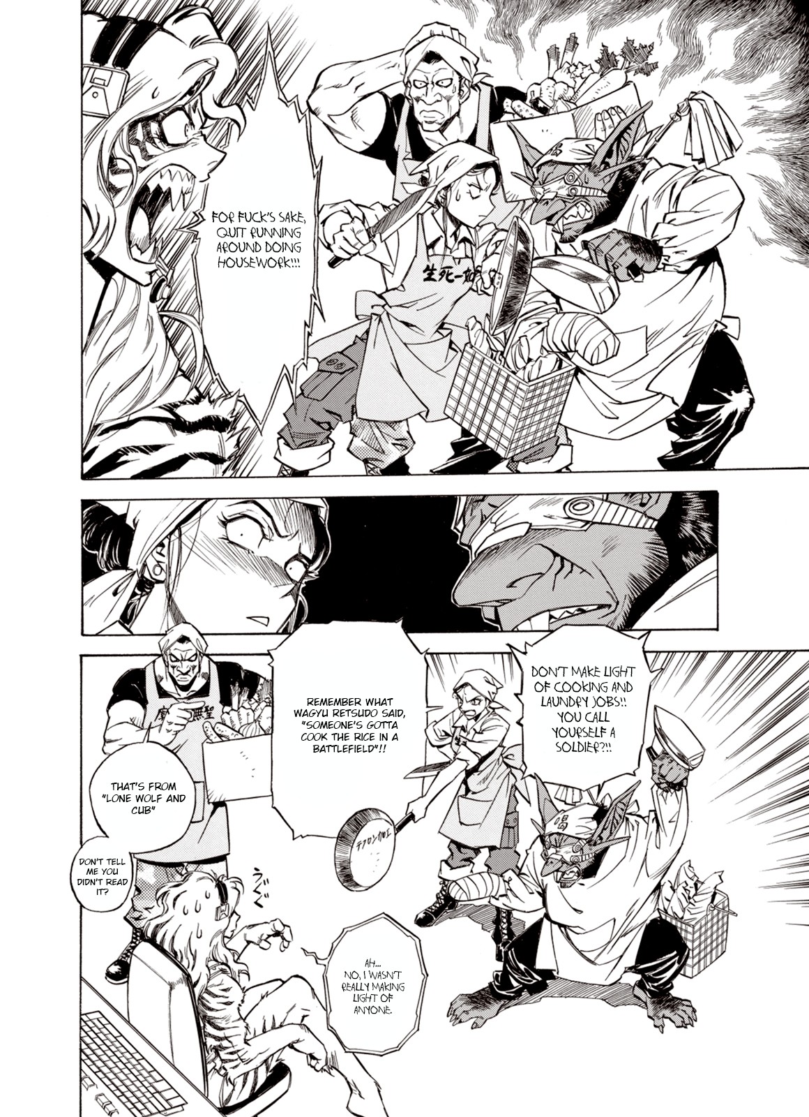 Kouya ni Kemono Doukokusu Chapter 28 - Page 12