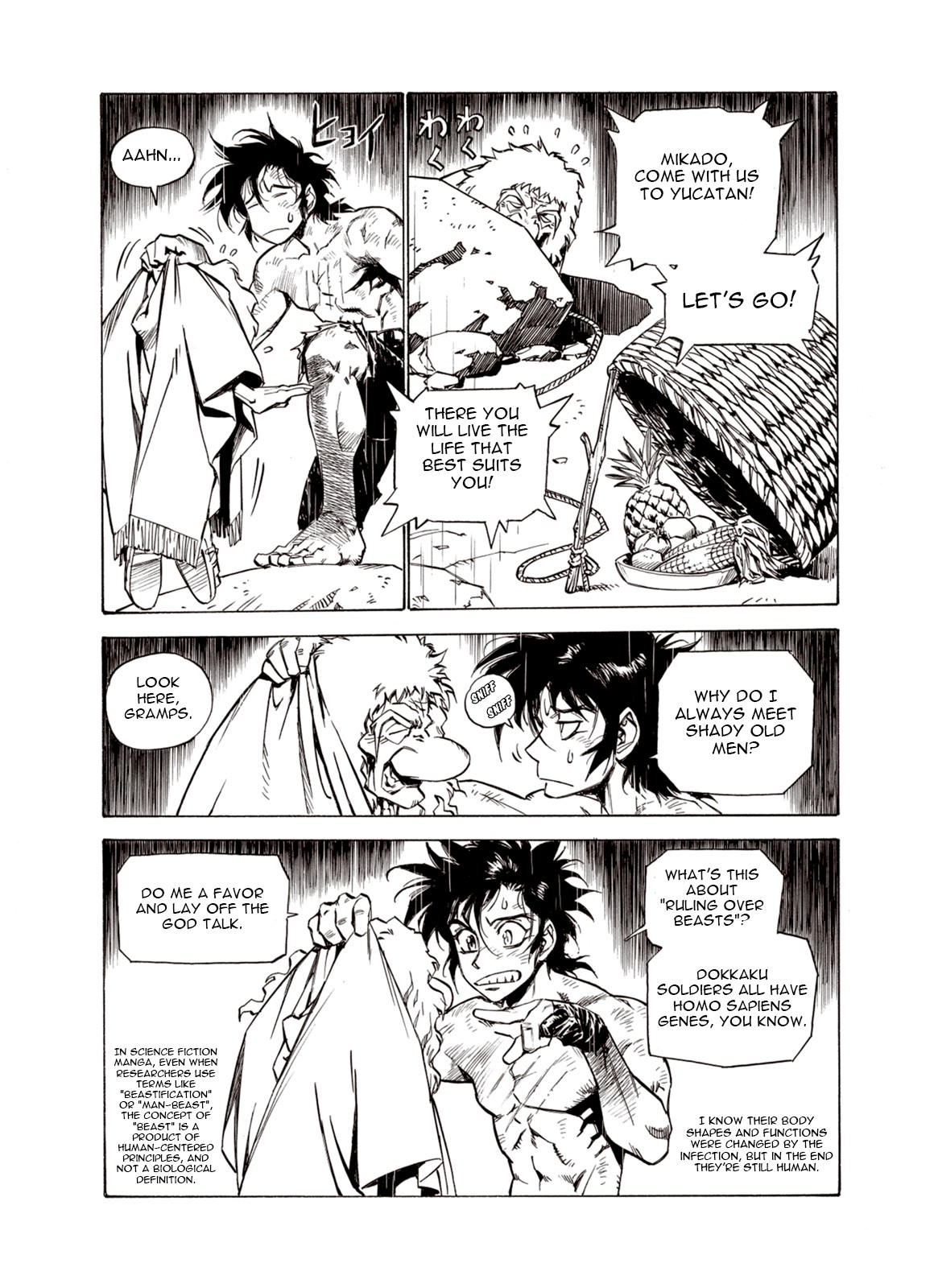 Kouya ni Kemono Doukokusu Chapter 32 - Page 9