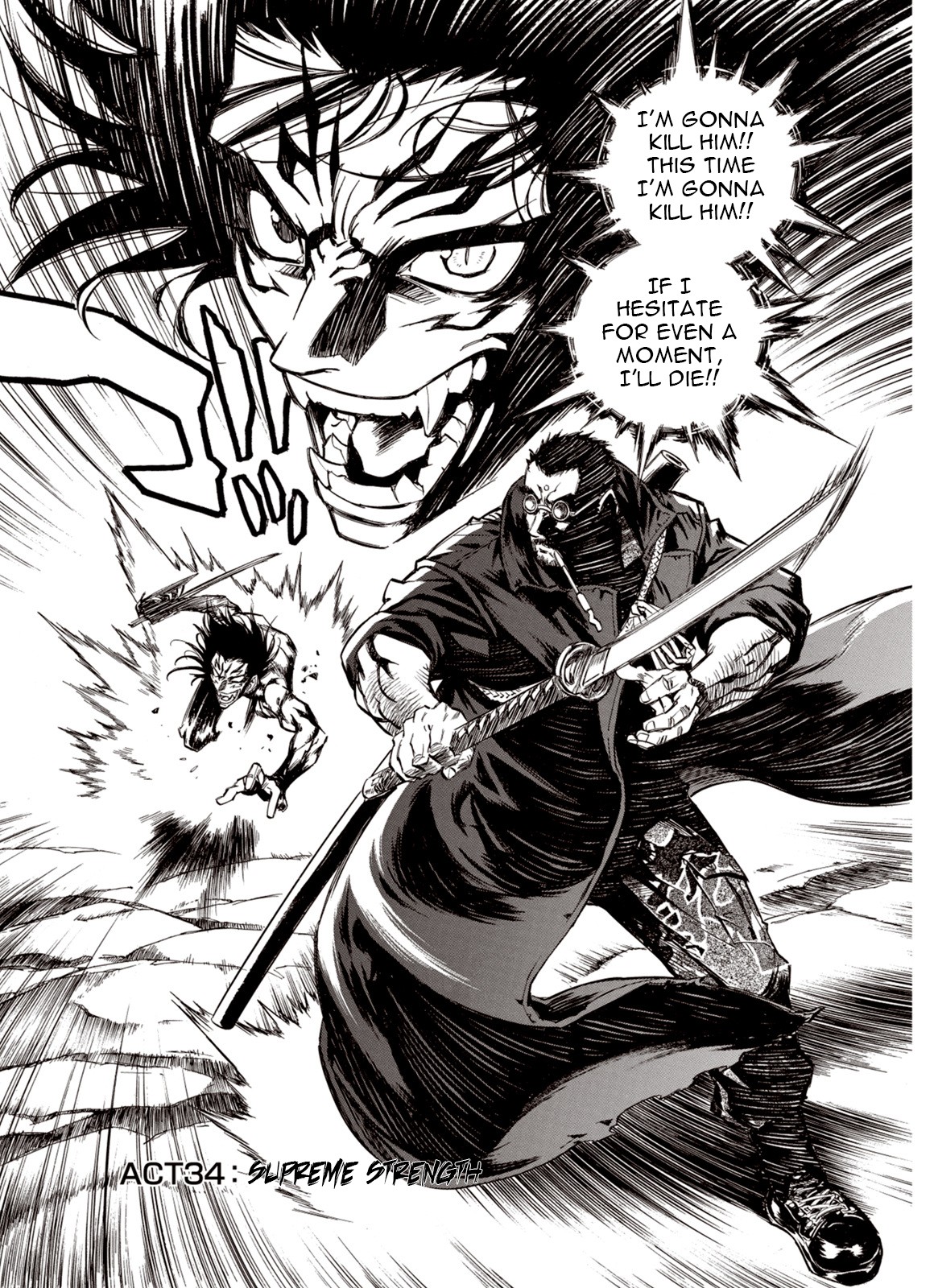 Kouya ni Kemono Doukokusu Chapter 34 - Page 1