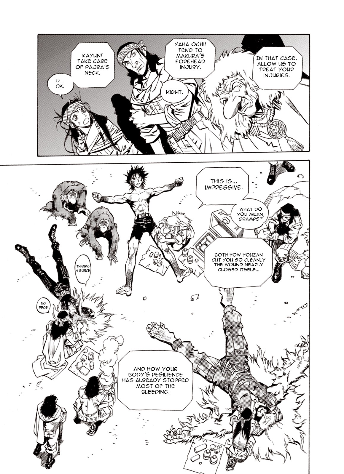Kouya ni Kemono Doukokusu Chapter 36 - Page 13