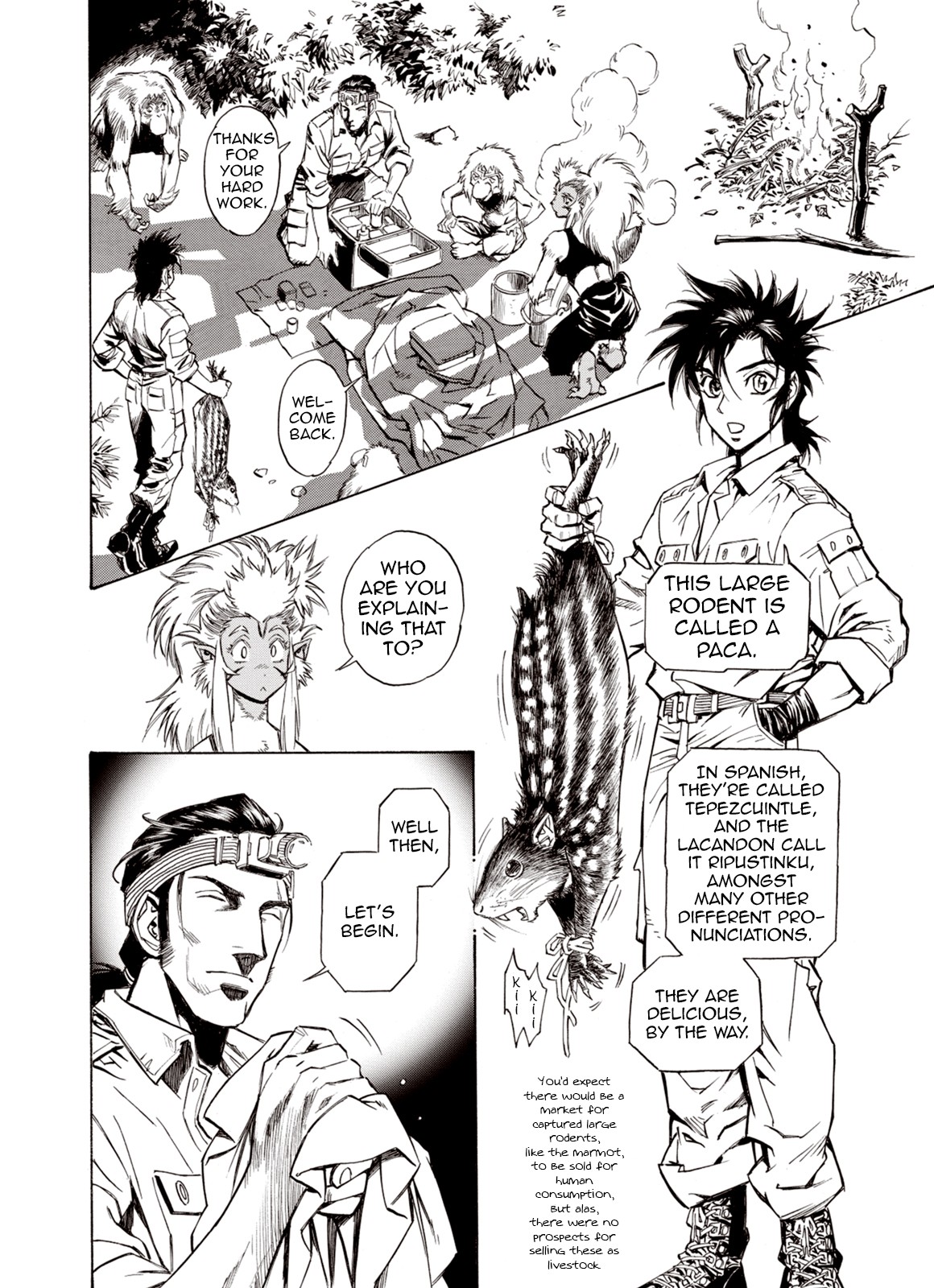 Kouya ni Kemono Doukokusu Chapter 50 - Page 3