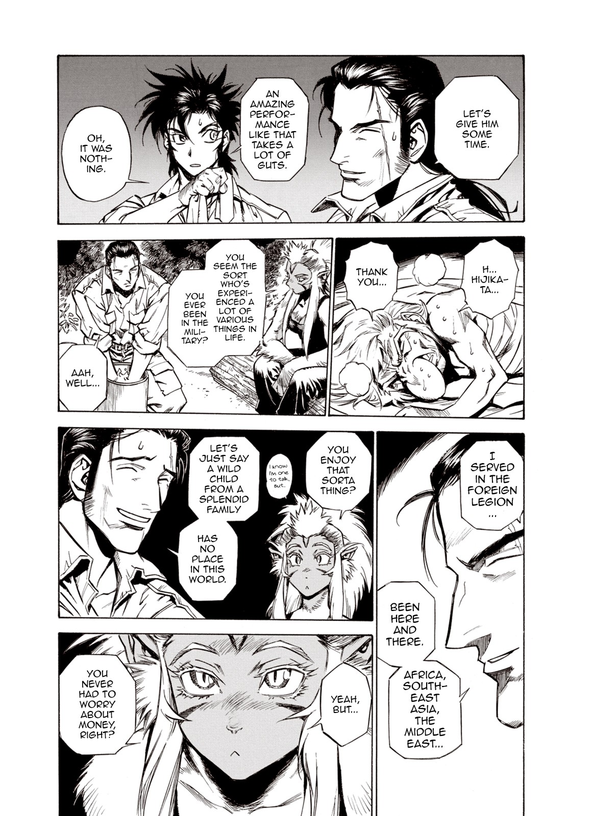 Kouya ni Kemono Doukokusu Chapter 50 - Page 9