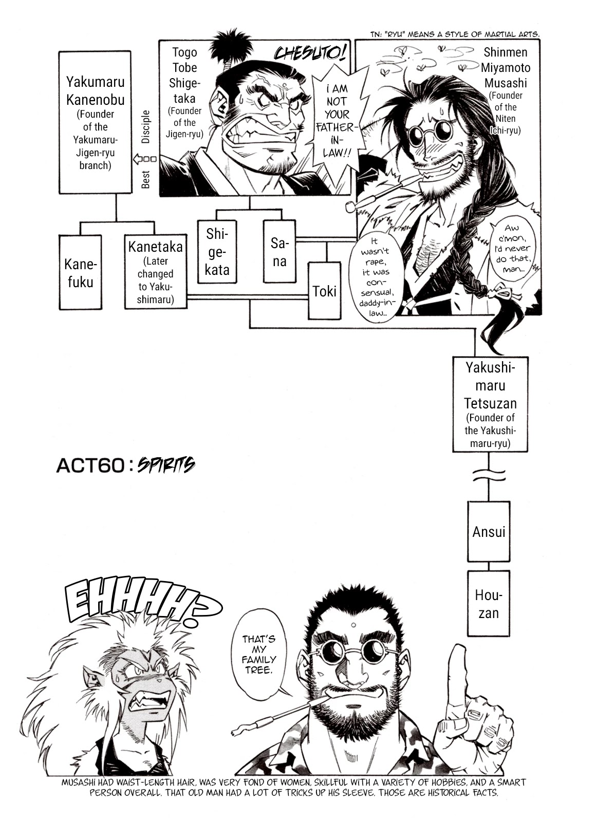 Kouya ni Kemono Doukokusu Chapter 60 - Page 1