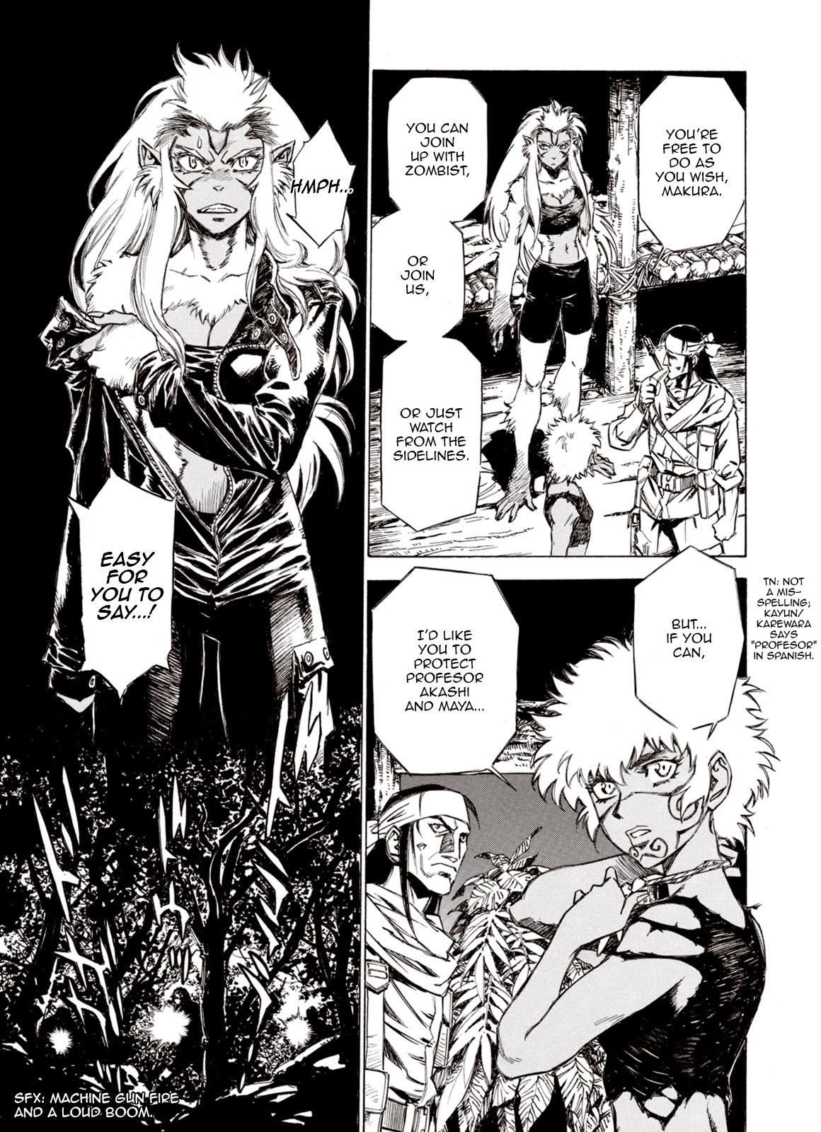 Kouya ni Kemono Doukokusu Chapter 74 - Page 3