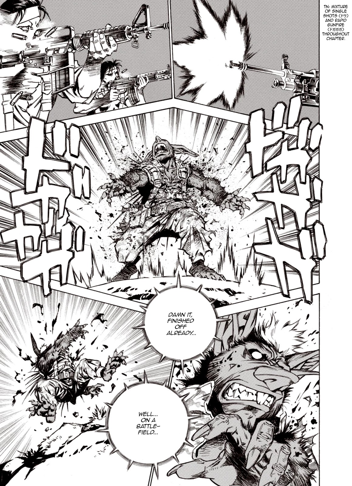 Kouya ni Kemono Doukokusu Chapter 75 - Page 4