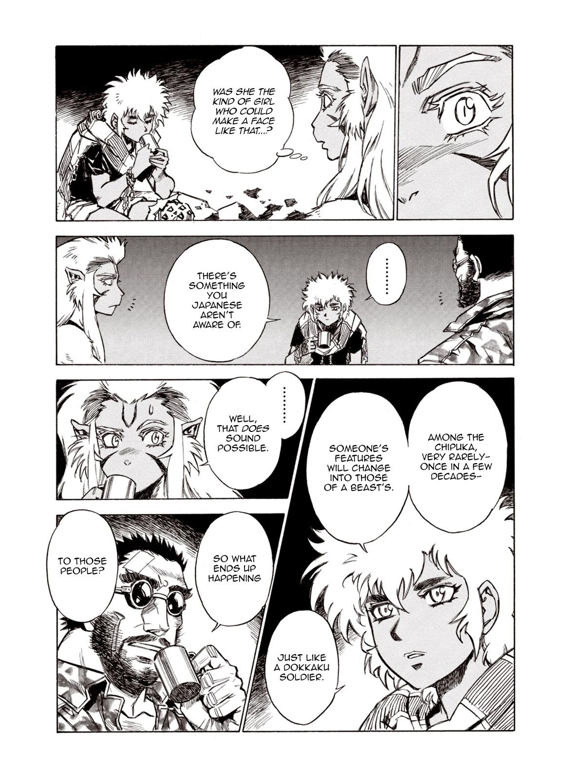 Kouya ni Kemono Doukokusu Chapter 93 - Page 7