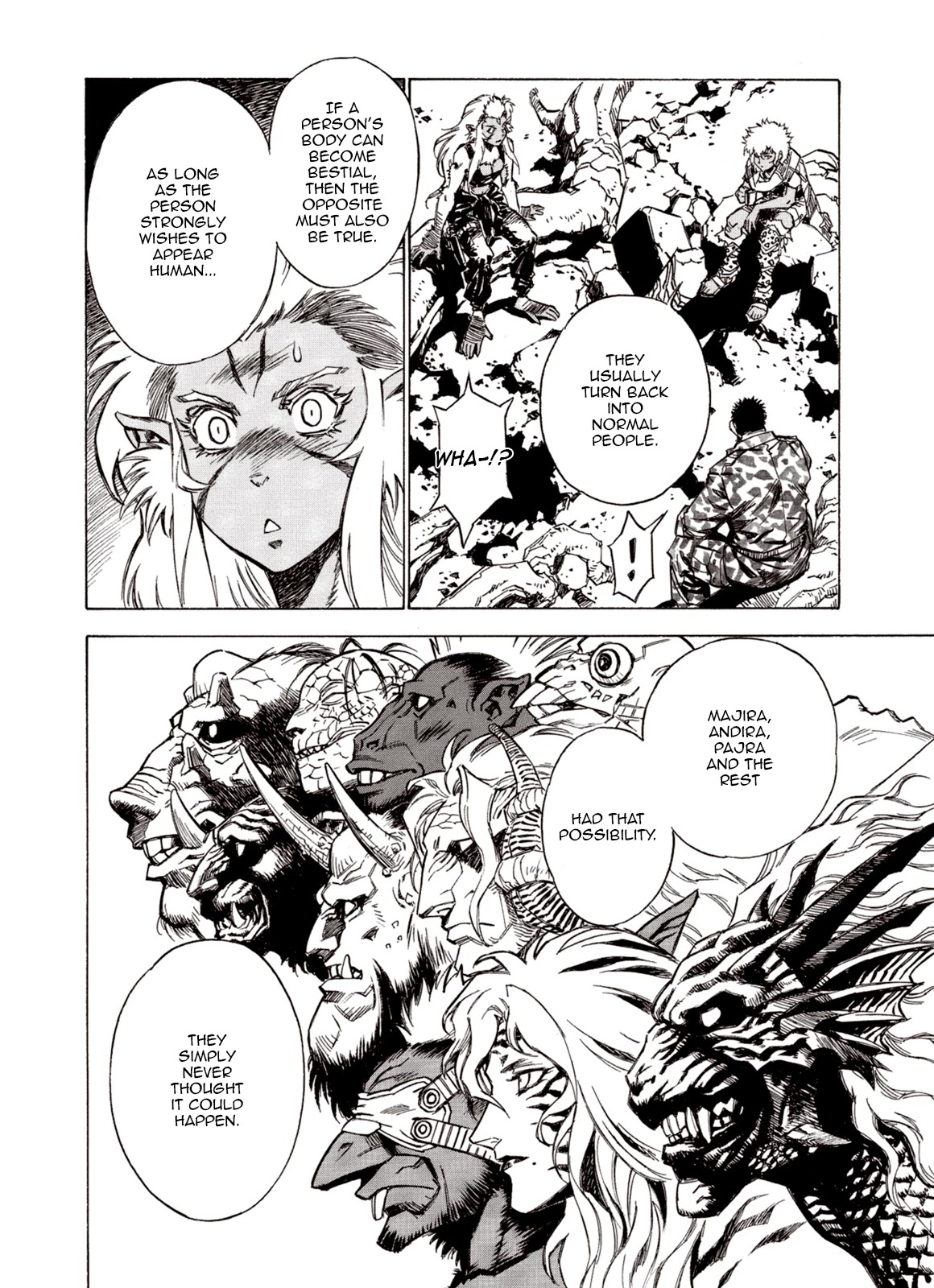Kouya ni Kemono Doukokusu Chapter 93 - Page 8