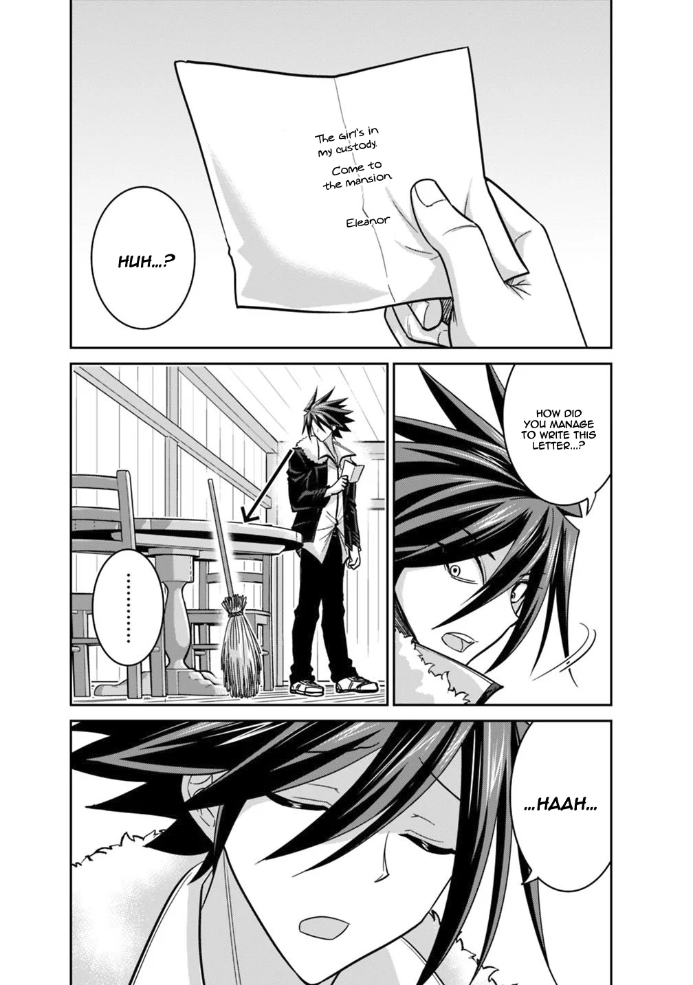 Kujibiki Tokushou Musou Harem-ken Chapter 11.1 - Page 9