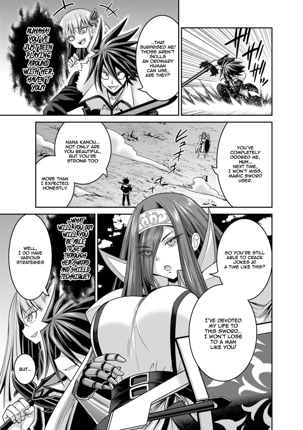 Kujibiki Tokushou Musou Harem-ken Chapter 14.2 - Page 7