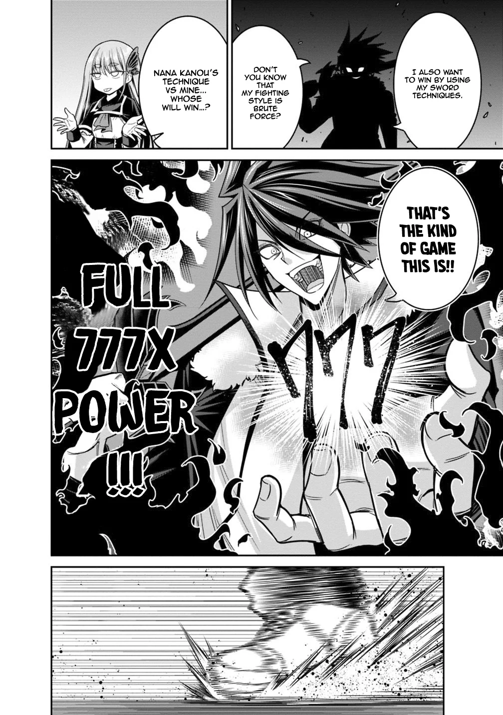 Kujibiki Tokushou Musou Harem-ken Chapter 14.2 - Page 8