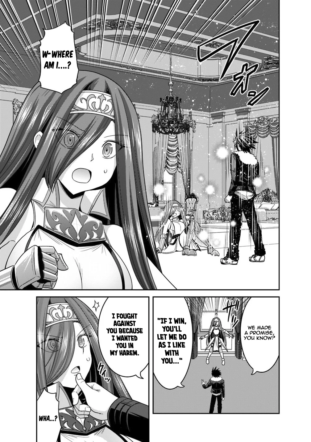 Kujibiki Tokushou Musou Harem-ken Chapter 16.1 - Page 18