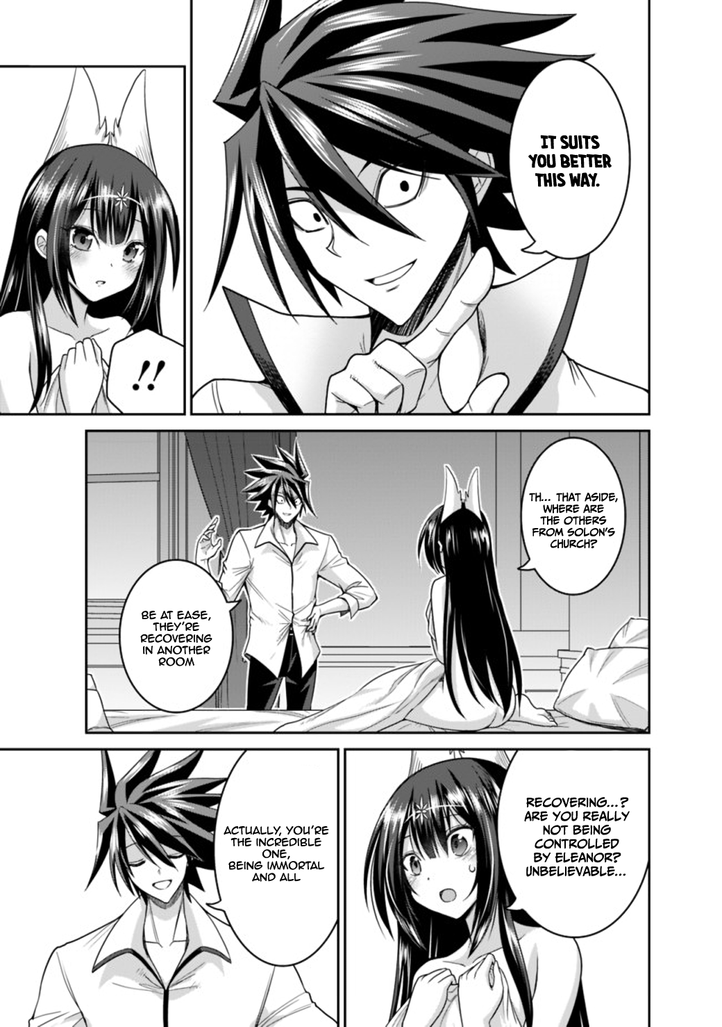 Kujibiki Tokushou Musou Harem-ken Chapter 17.2 - Page 13