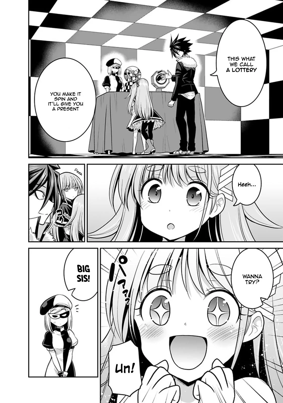 Kujibiki Tokushou Musou Harem-ken Chapter 20.1 - Page 9