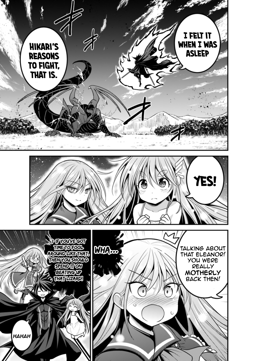 Kujibiki Tokushou Musou Harem-ken Chapter 26.1 - Page 4