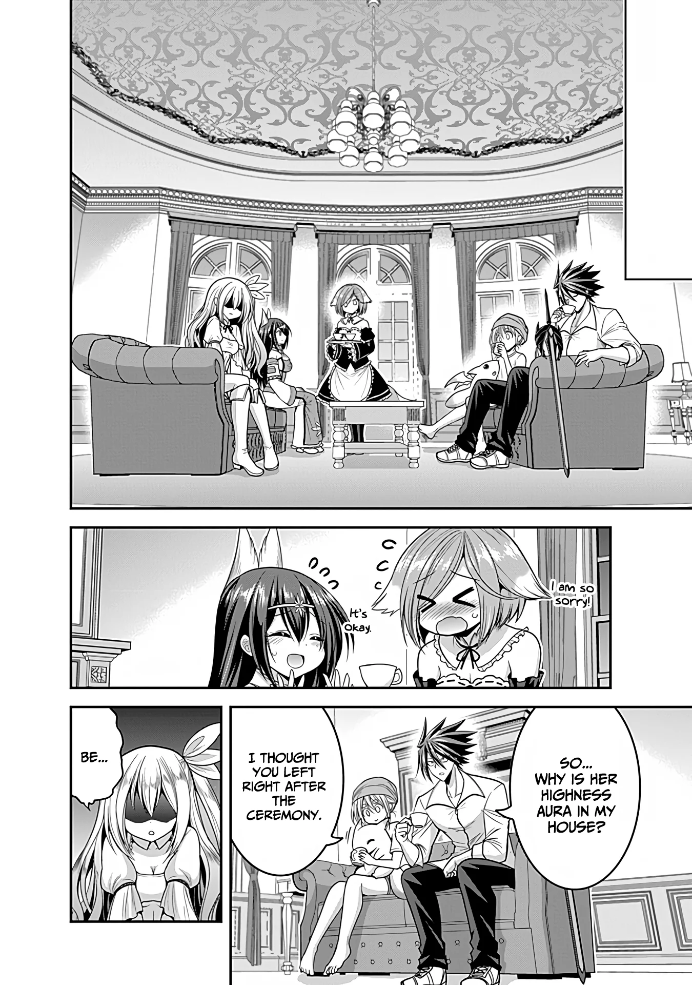 Kujibiki Tokushou Musou Harem-ken Chapter 32 - Page 19
