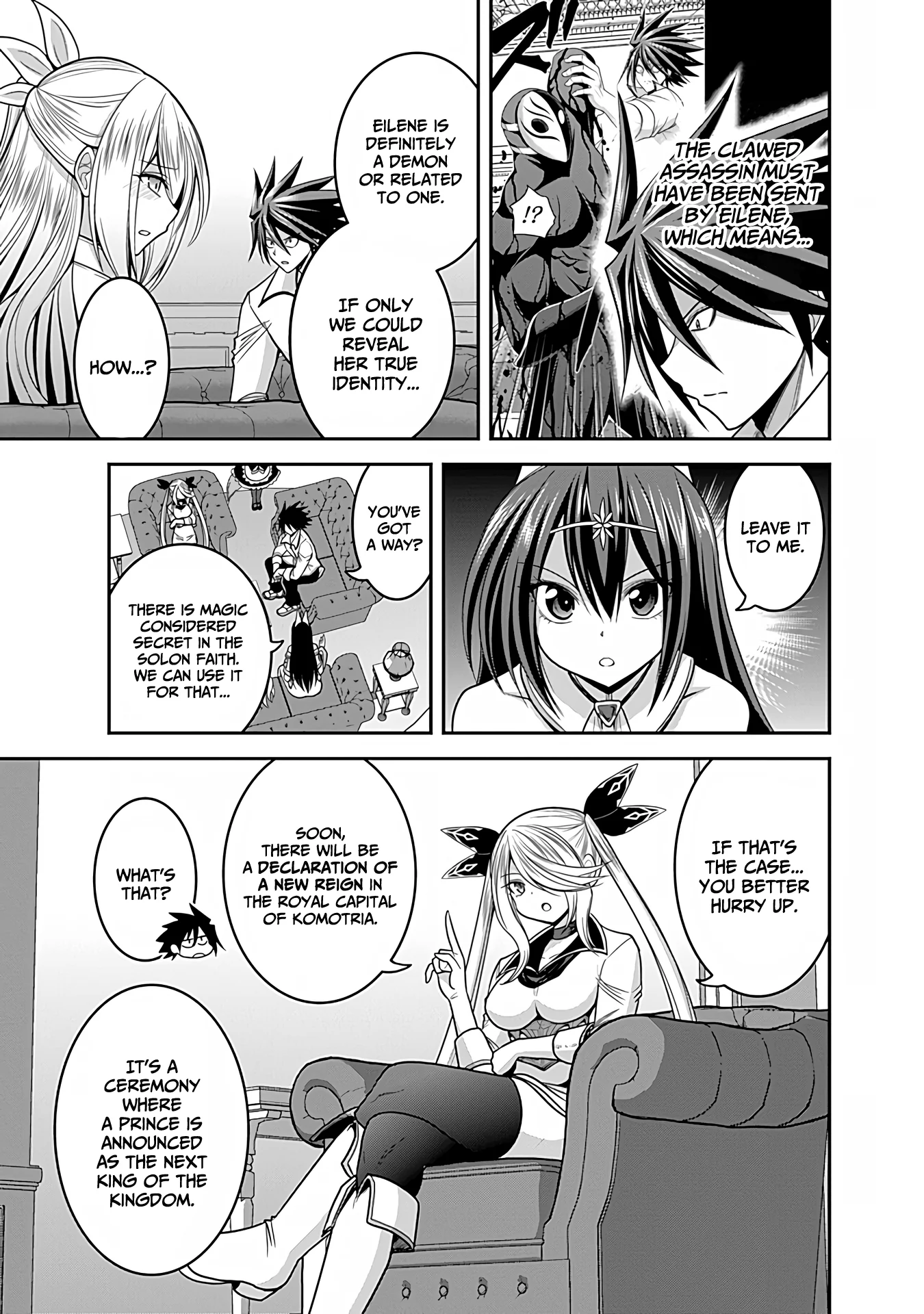 Kujibiki Tokushou Musou Harem-ken Chapter 33 - Page 12