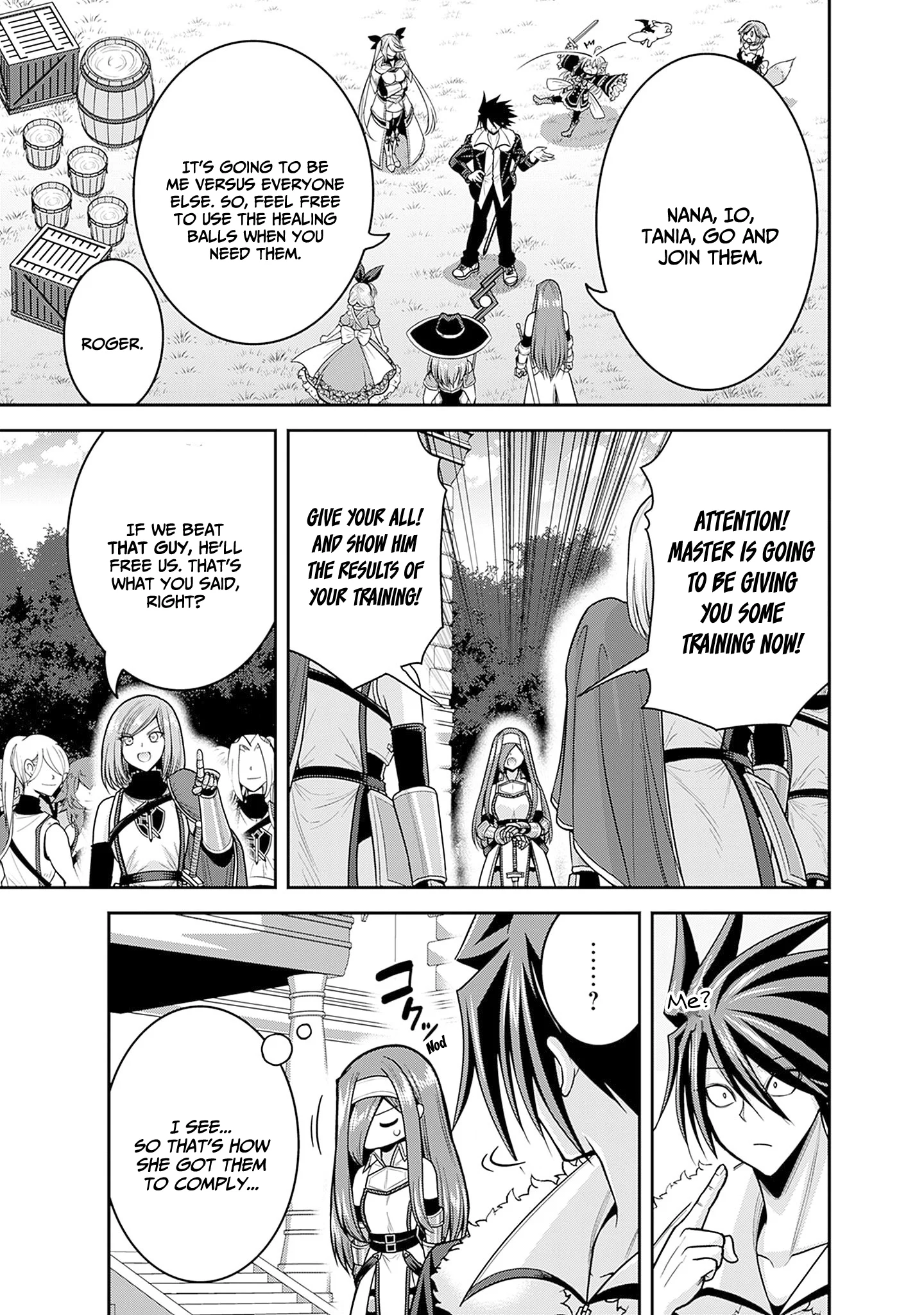 Kujibiki Tokushou Musou Harem-ken Chapter 37 - Page 16