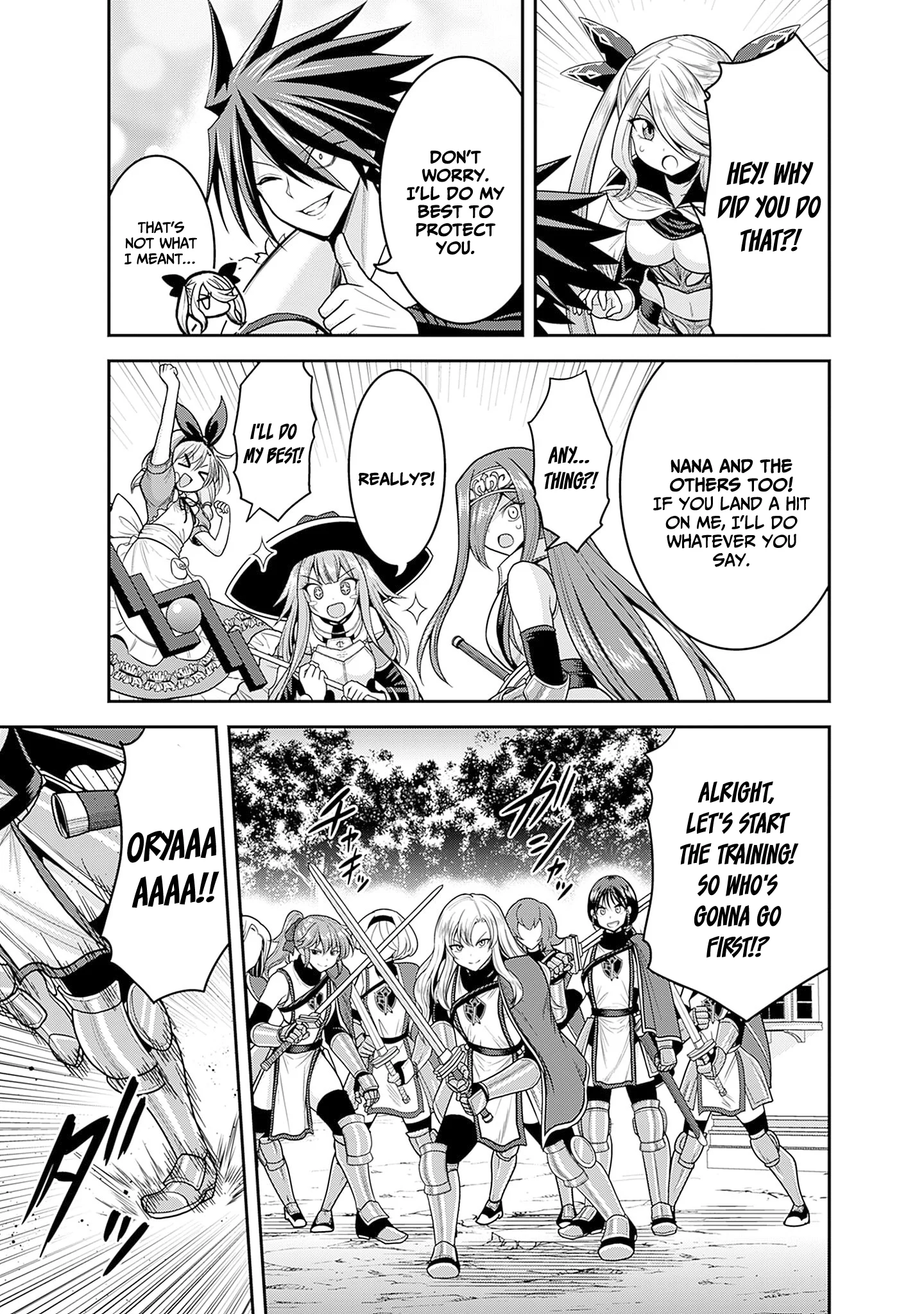 Kujibiki Tokushou Musou Harem-ken Chapter 37 - Page 18