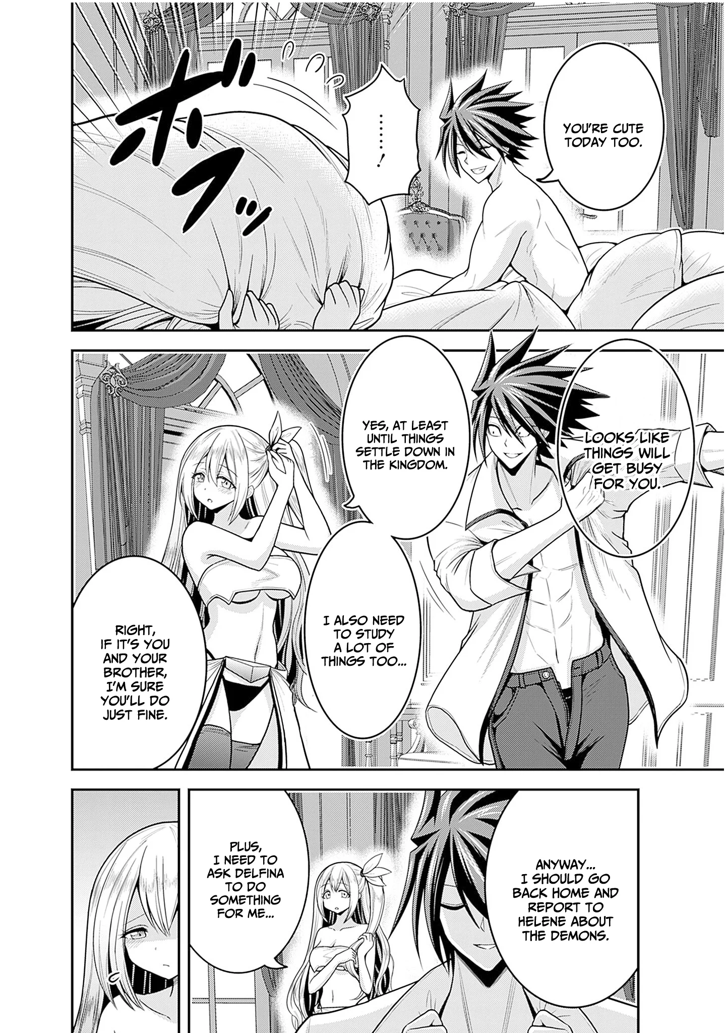 Kujibiki Tokushou Musou Harem-ken Chapter 37 - Page 3