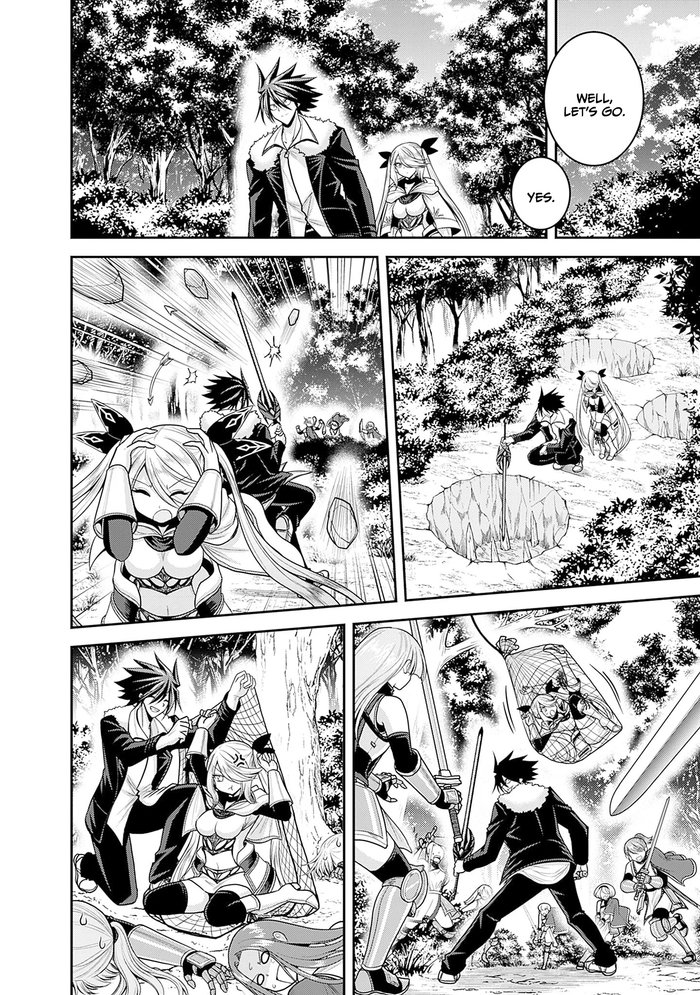 Kujibiki Tokushou Musou Harem-ken Chapter 37 - Page 23