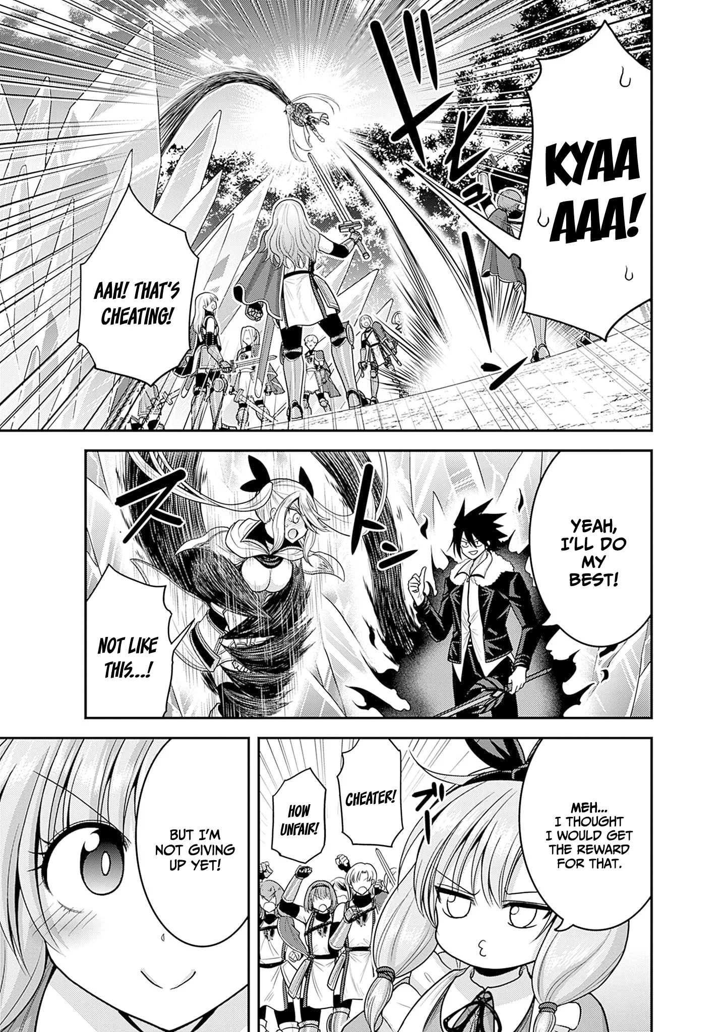 Kujibiki Tokushou Musou Harem-ken Chapter 38 - Page 4