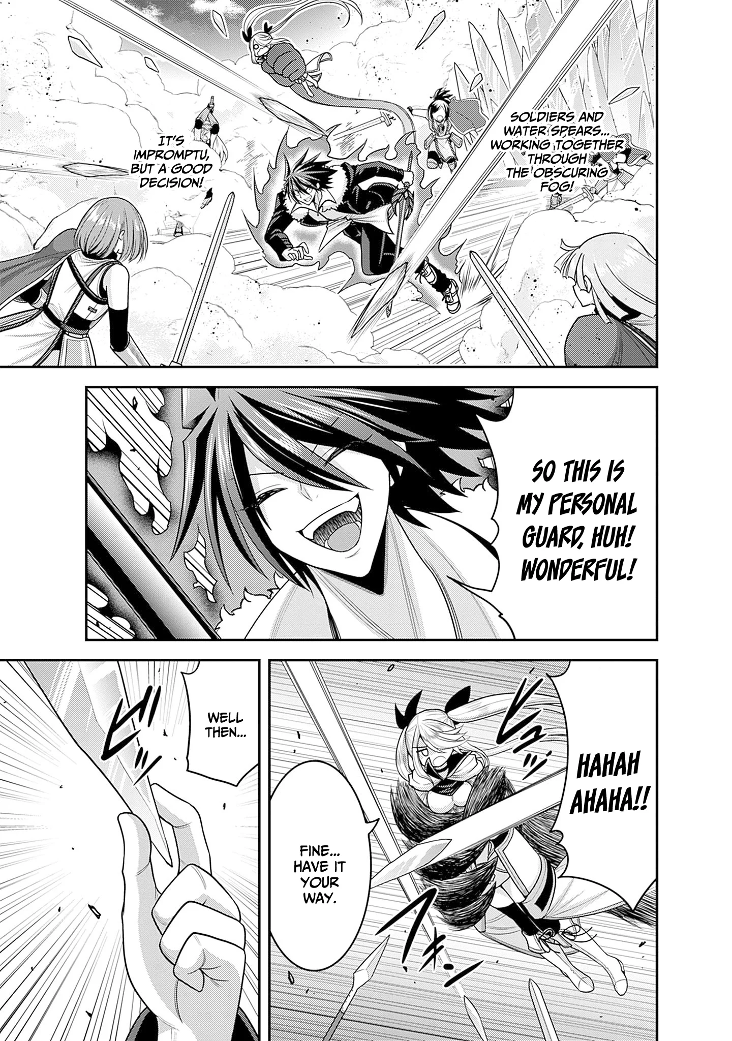 Kujibiki Tokushou Musou Harem-ken Chapter 38 - Page 8