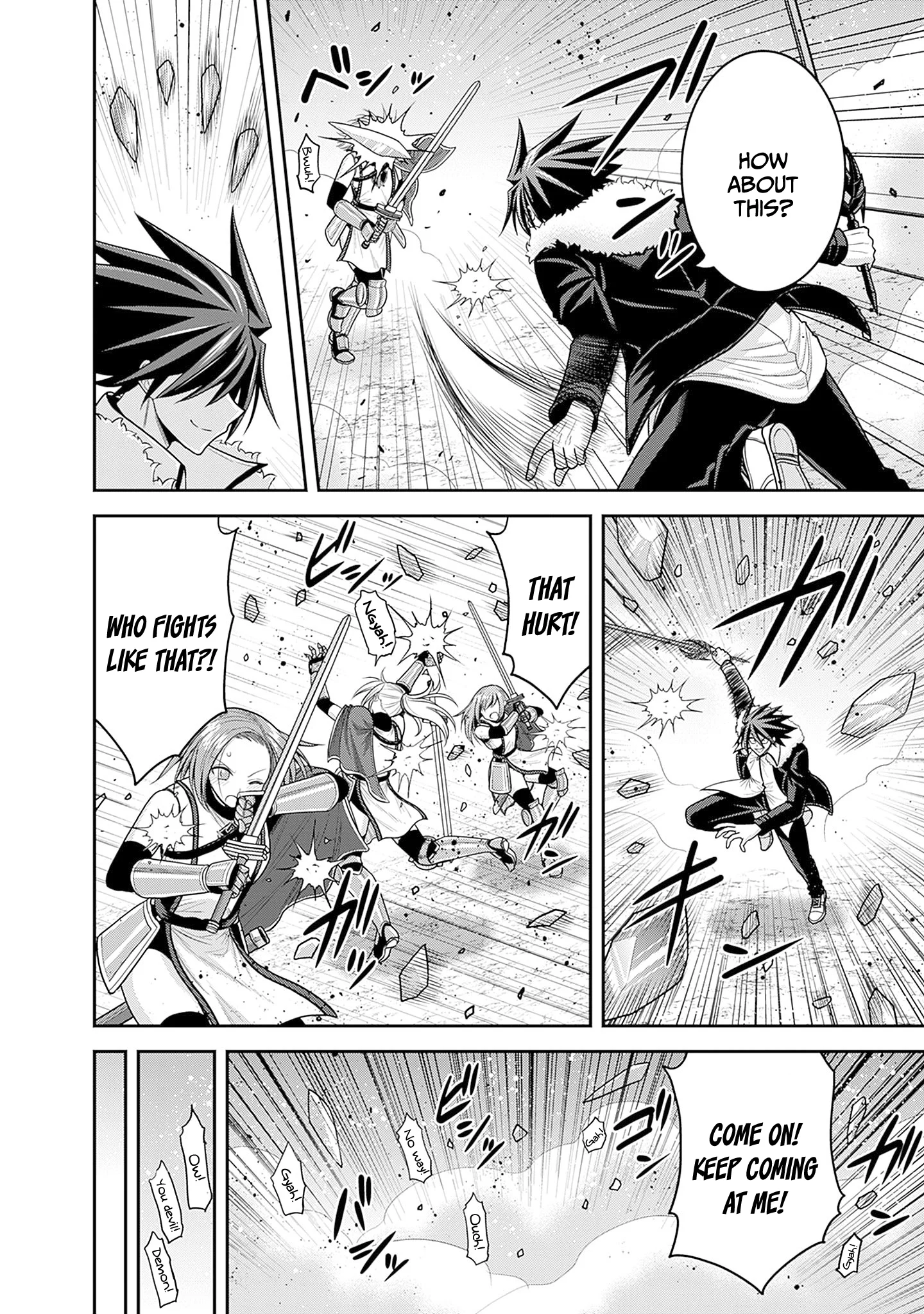 Kujibiki Tokushou Musou Harem-ken Chapter 38 - Page 9