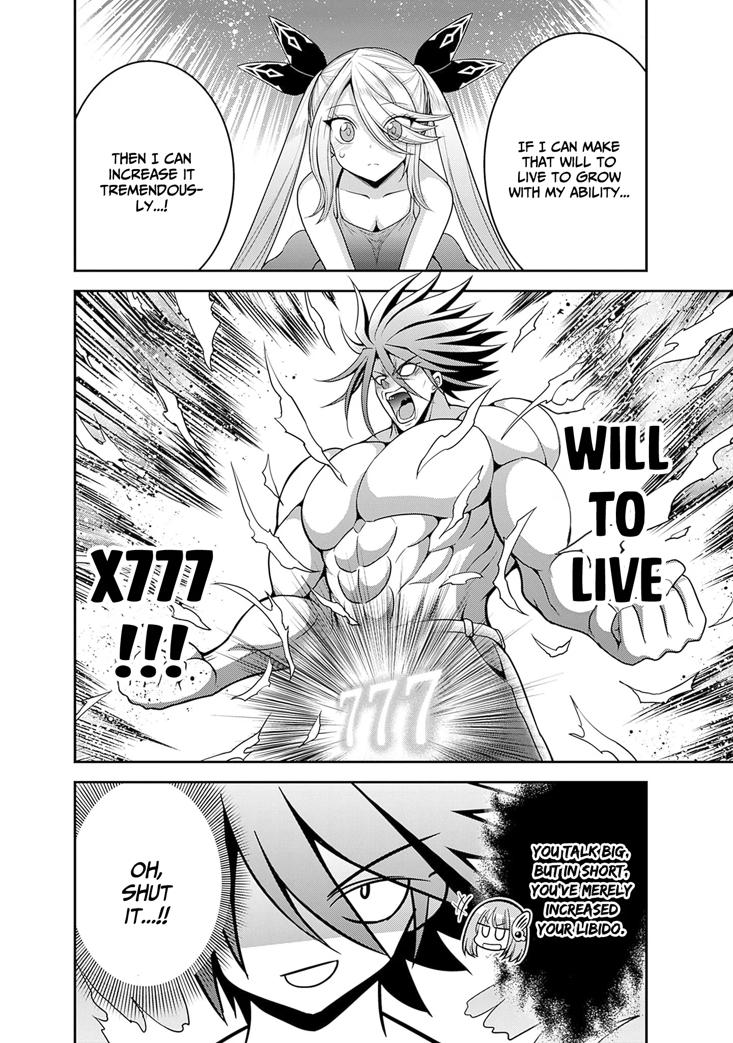 Kujibiki Tokushou Musou Harem-ken Chapter 39 - Page 12