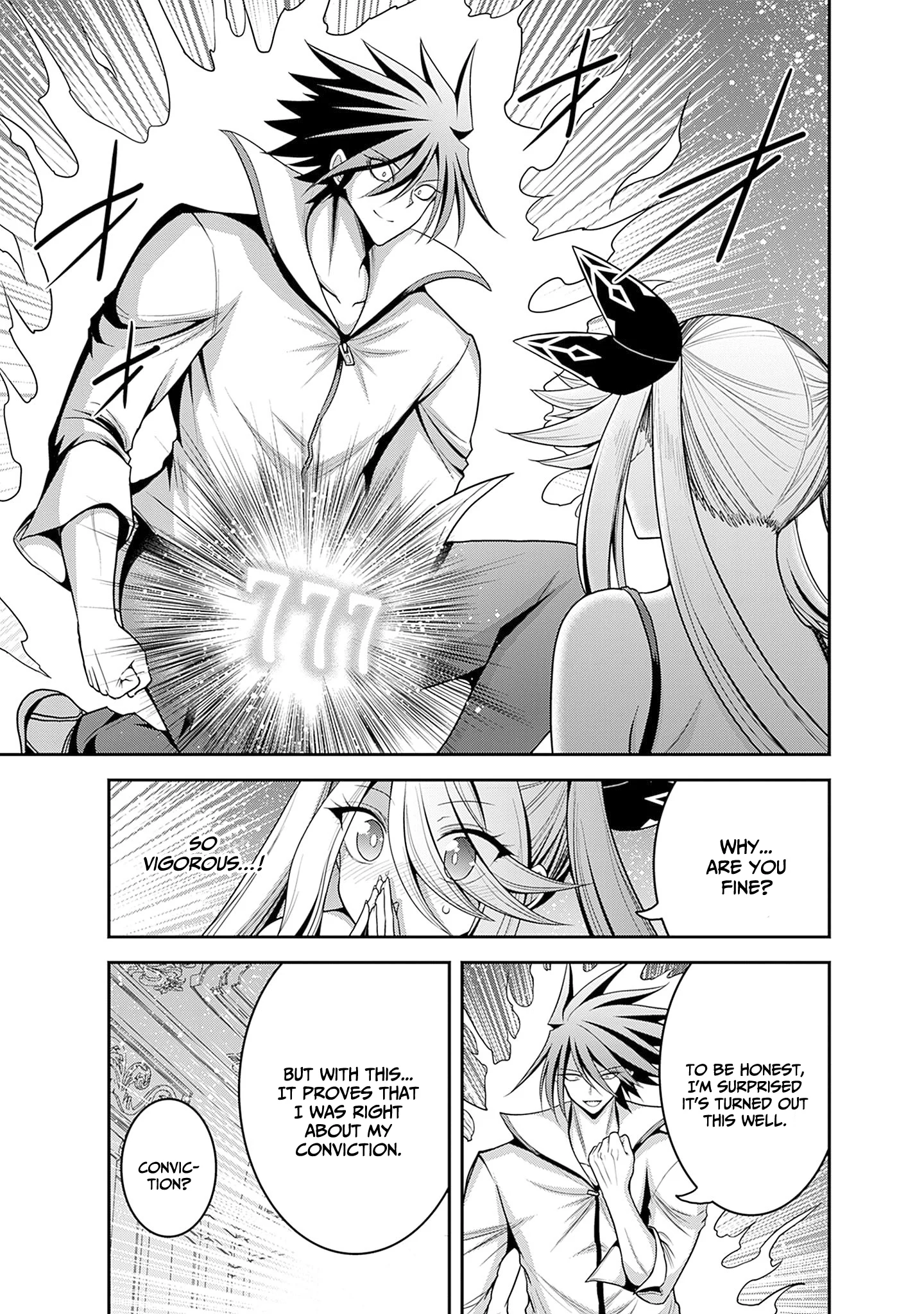 Kujibiki Tokushou Musou Harem-ken Chapter 39 - Page 9