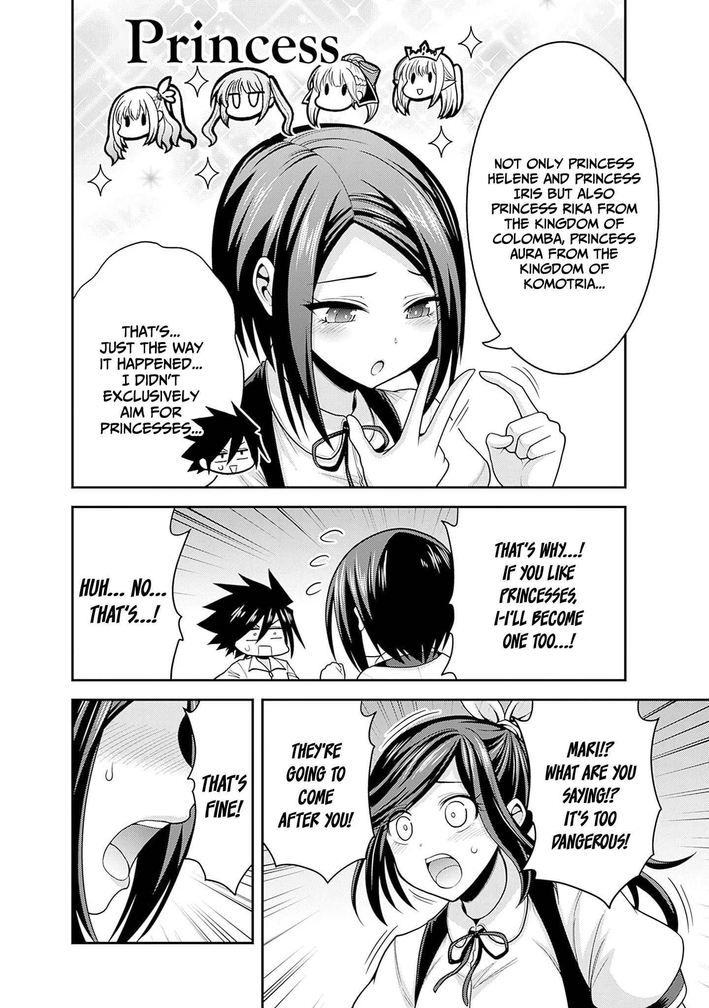 Kujibiki Tokushou Musou Harem-ken Chapter 40 - Page 13