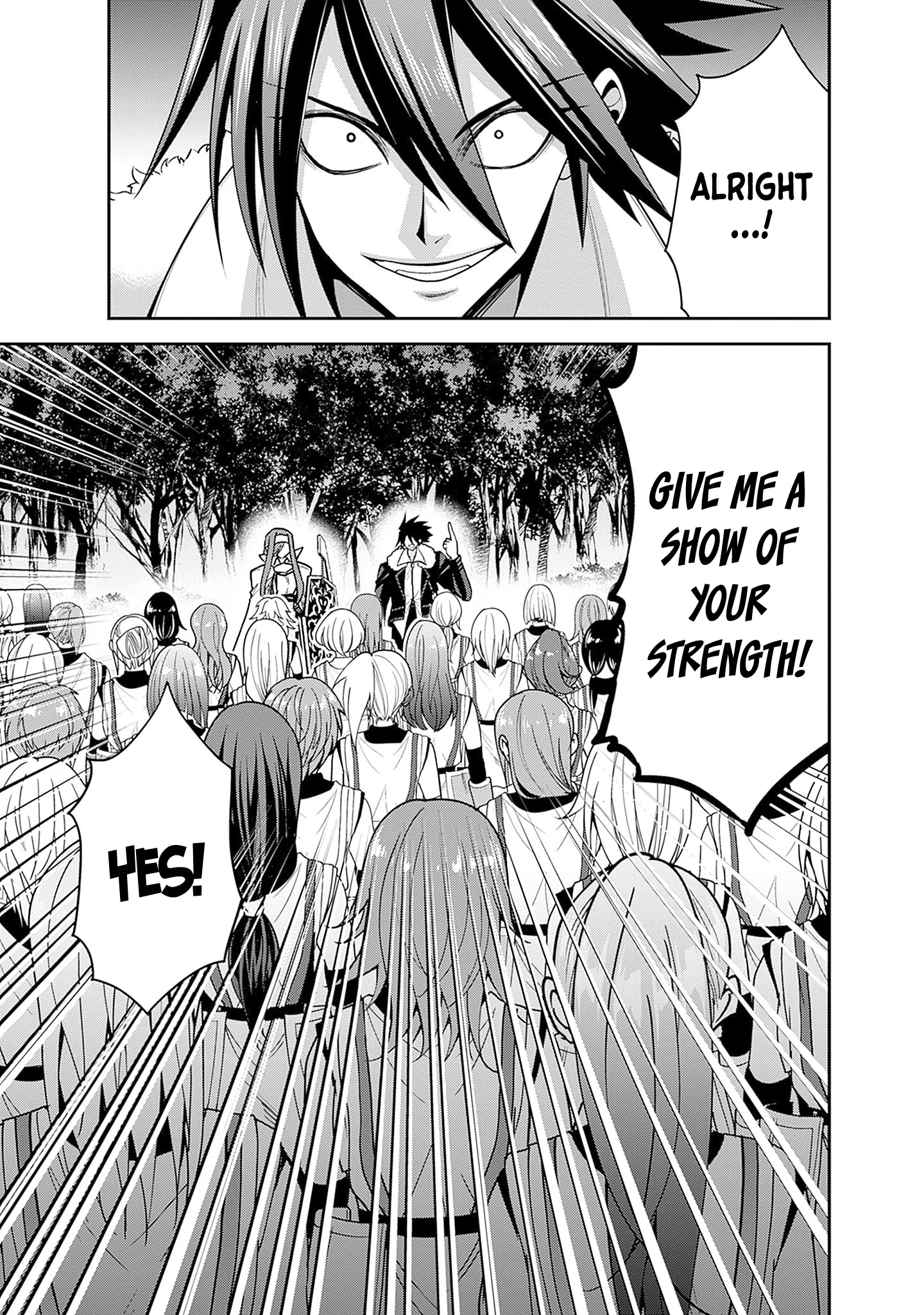 Kujibiki Tokushou Musou Harem-ken Chapter 41 - Page 12