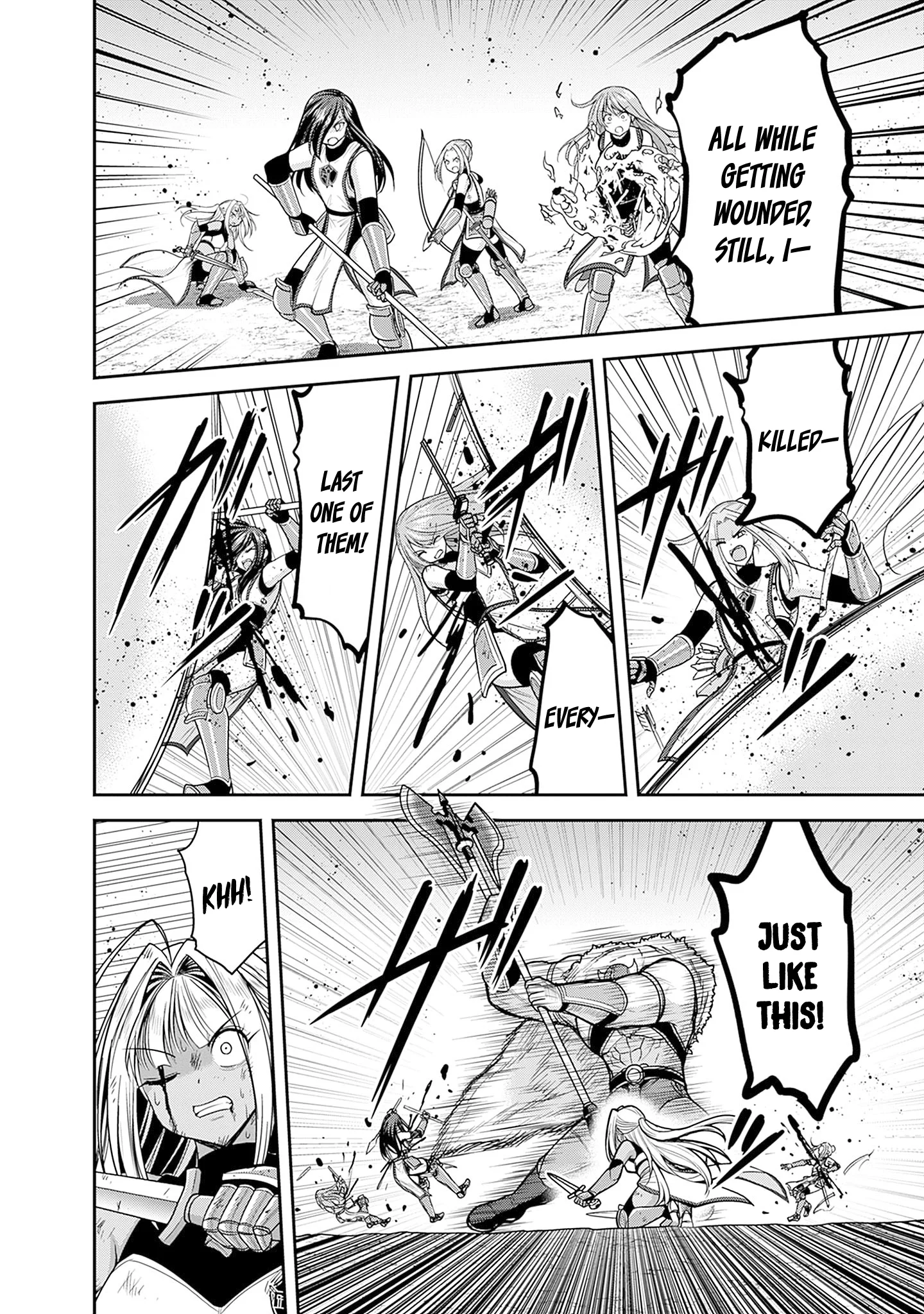 Kujibiki Tokushou Musou Harem-ken Chapter 42 - Page 12