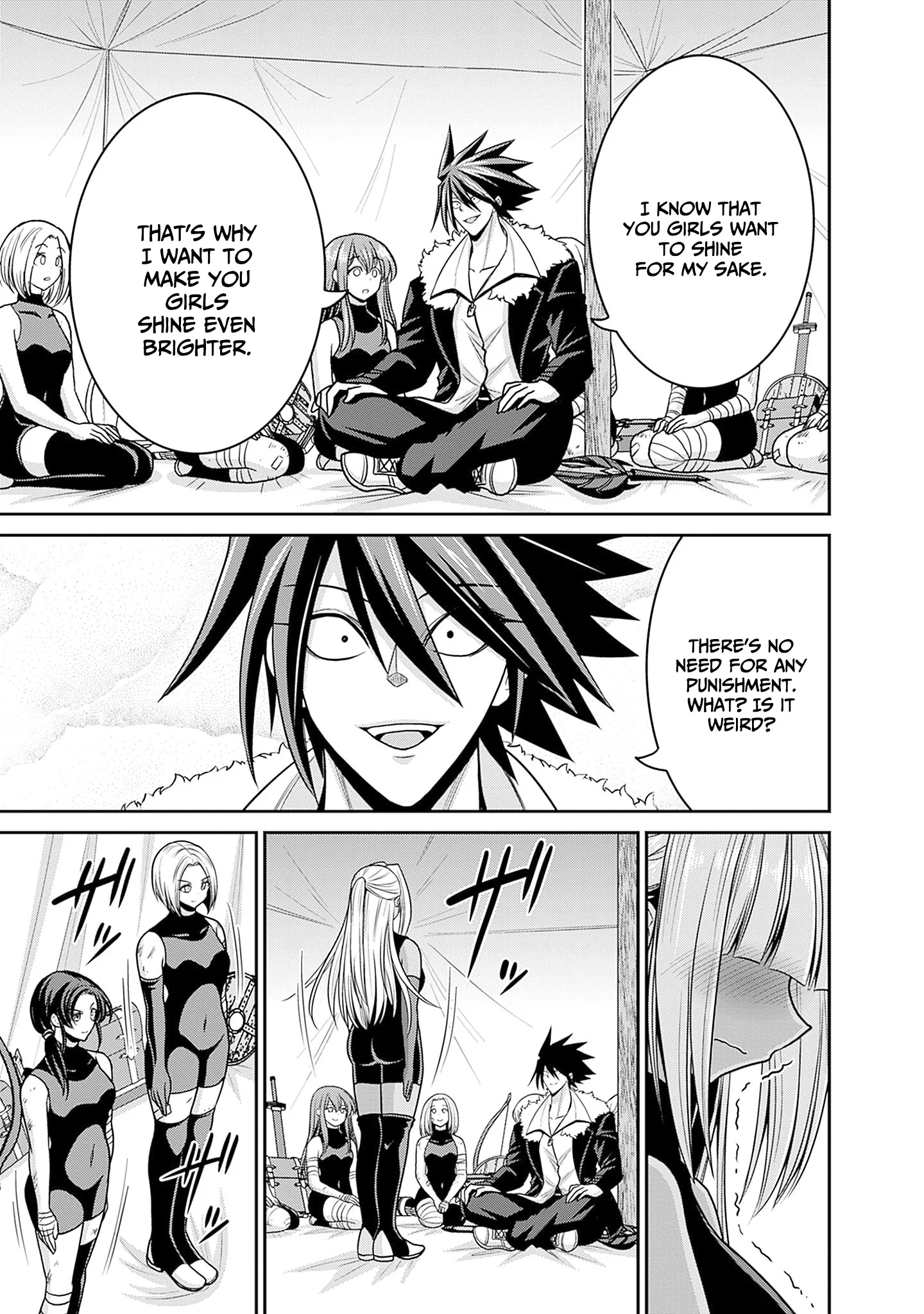 Kujibiki Tokushou Musou Harem-ken Chapter 43 - Page 8