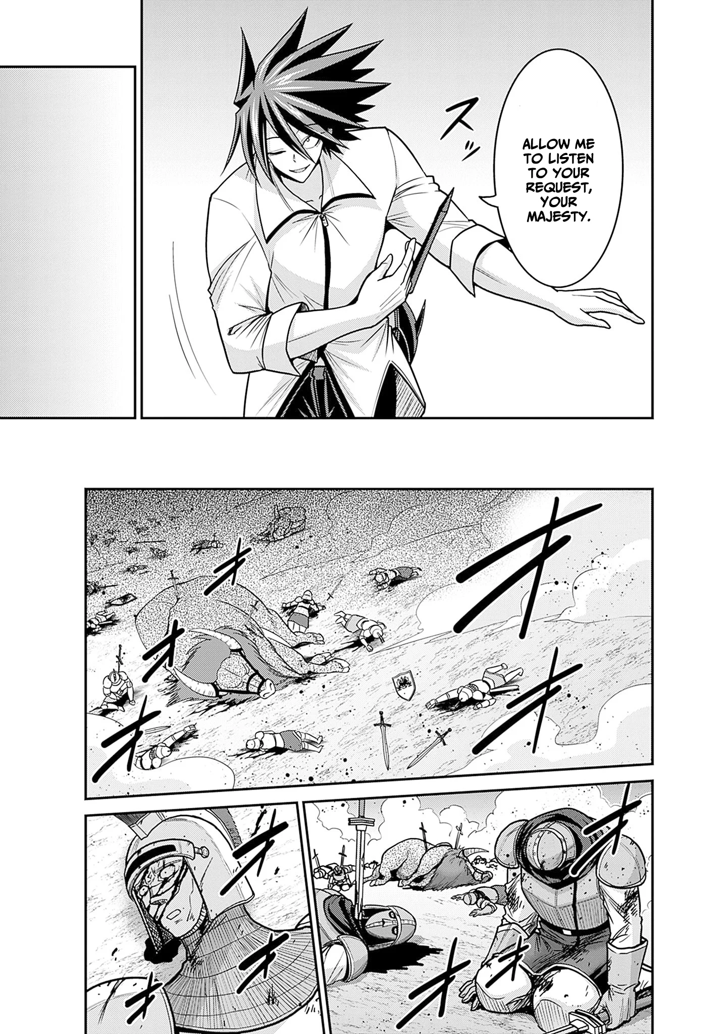 Kujibiki Tokushou Musou Harem-ken Chapter 44 - Page 22