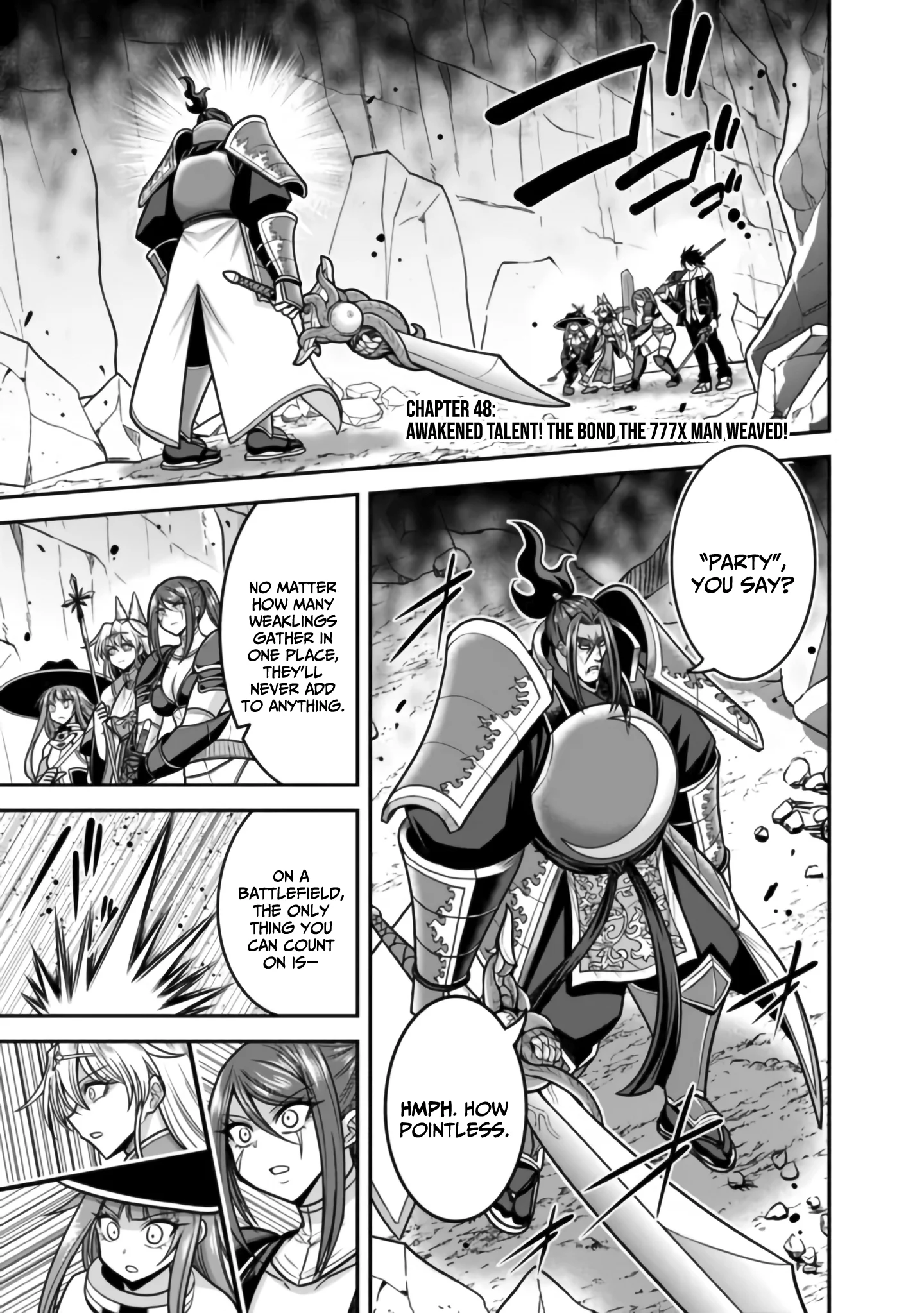Kujibiki Tokushou Musou Harem-ken Chapter 48 - Page 2